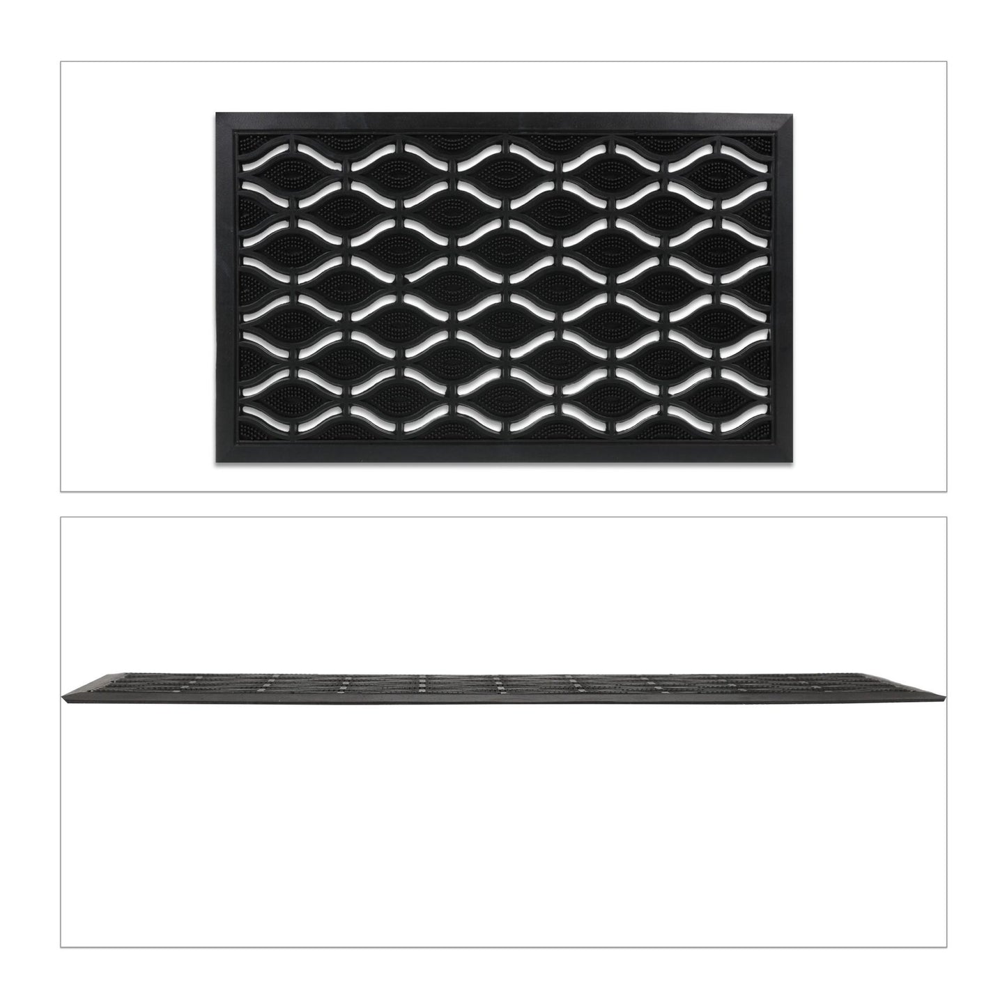 Rubber door mat 45 x 75 cm