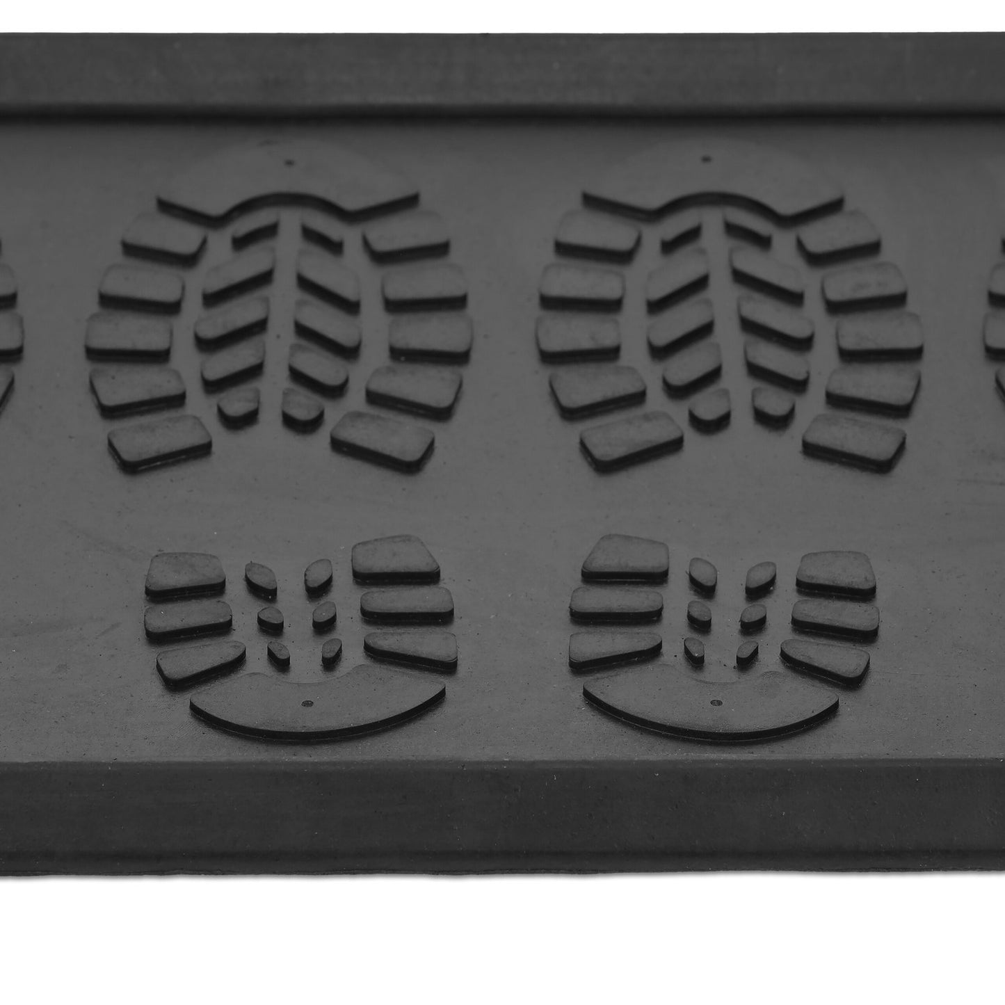 Rubber drip tray for shoes