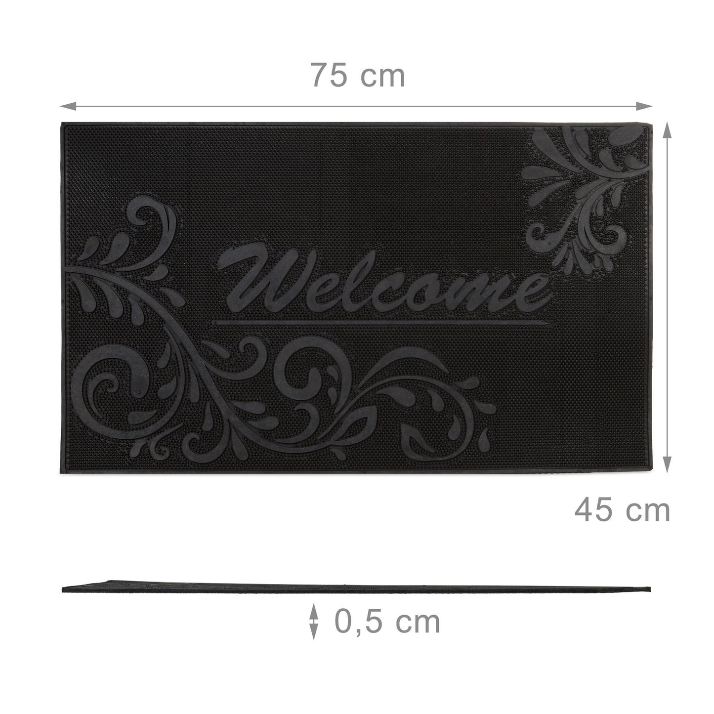 Rubber mat "Welcome"
