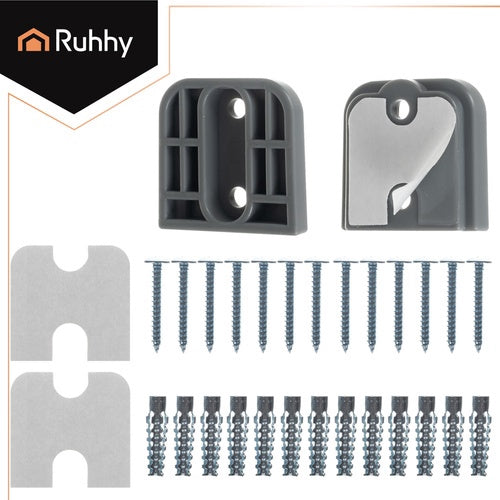 Safety Gate for Stairs and Doors, Gray, 157cm