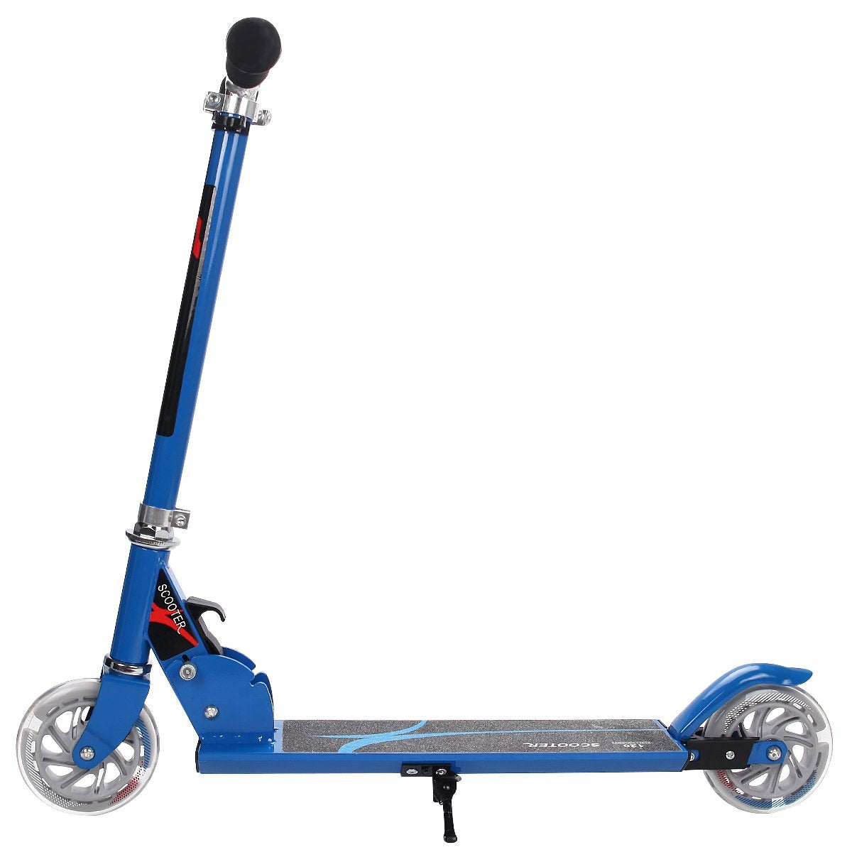 Scooter scooter kick scooter children's scooter city scooter foldable up to 70KG-blue