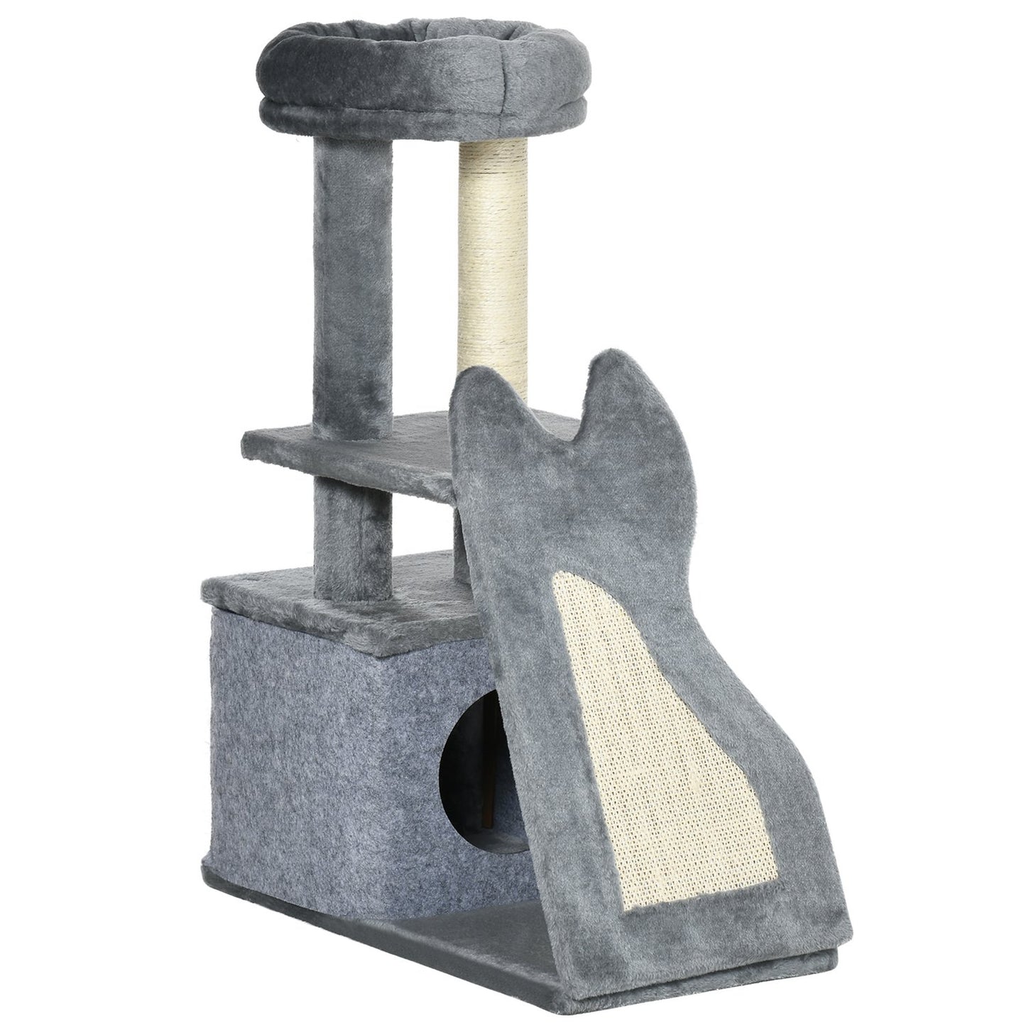 Cat Tree Tower with scratching post, platforms and ramp