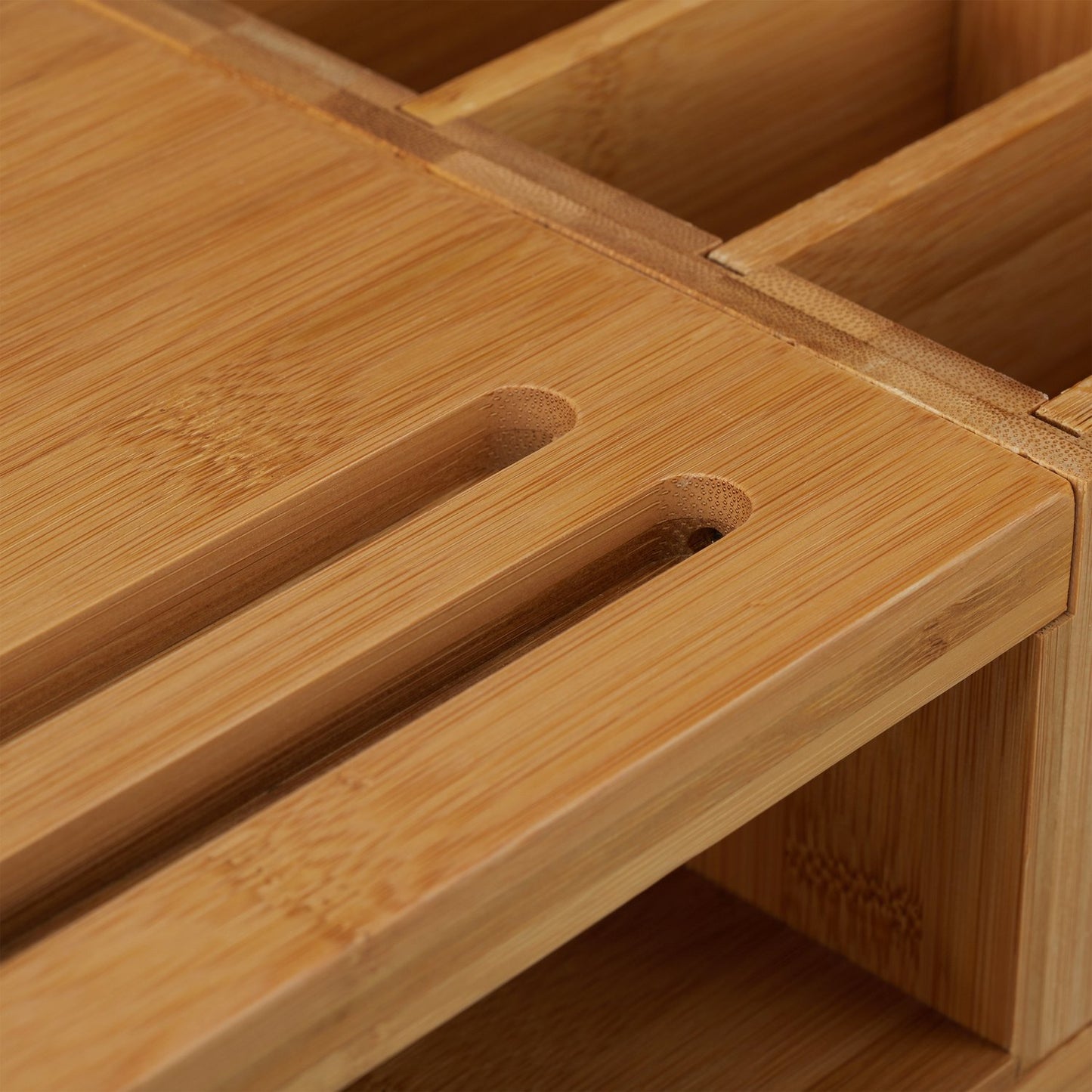 Screen stand with storage