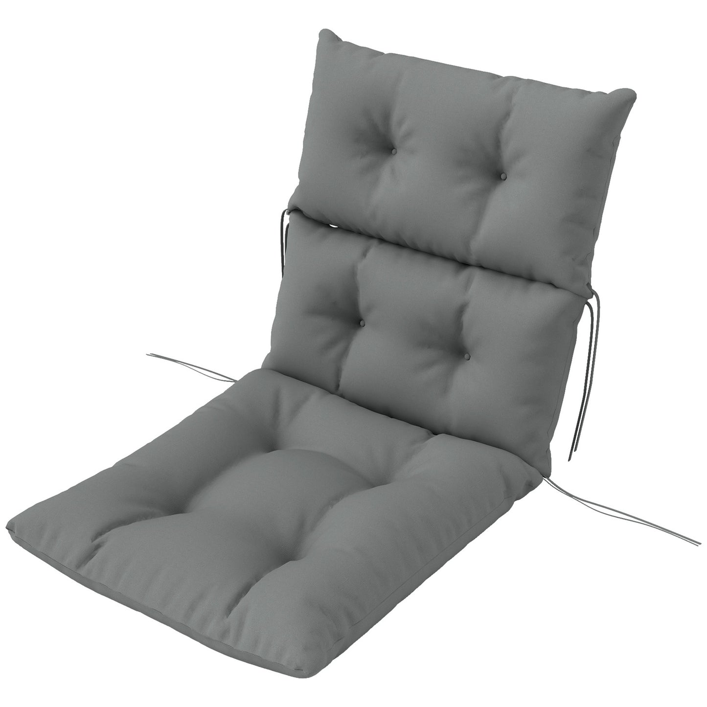 Seat cushion 115x56 cm, Water-repellent, Light grey