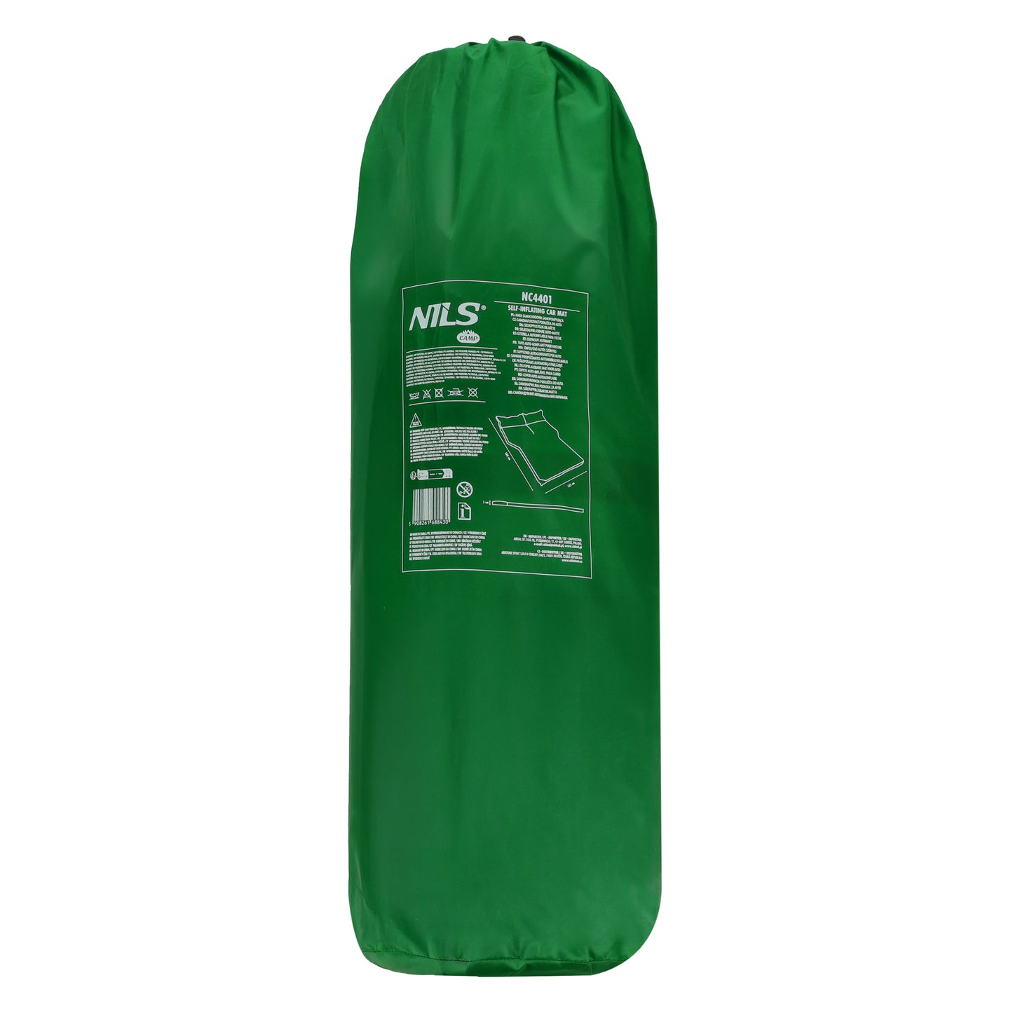 Self-Inflating Car Camping Mat, Green, 188x132x5 cm