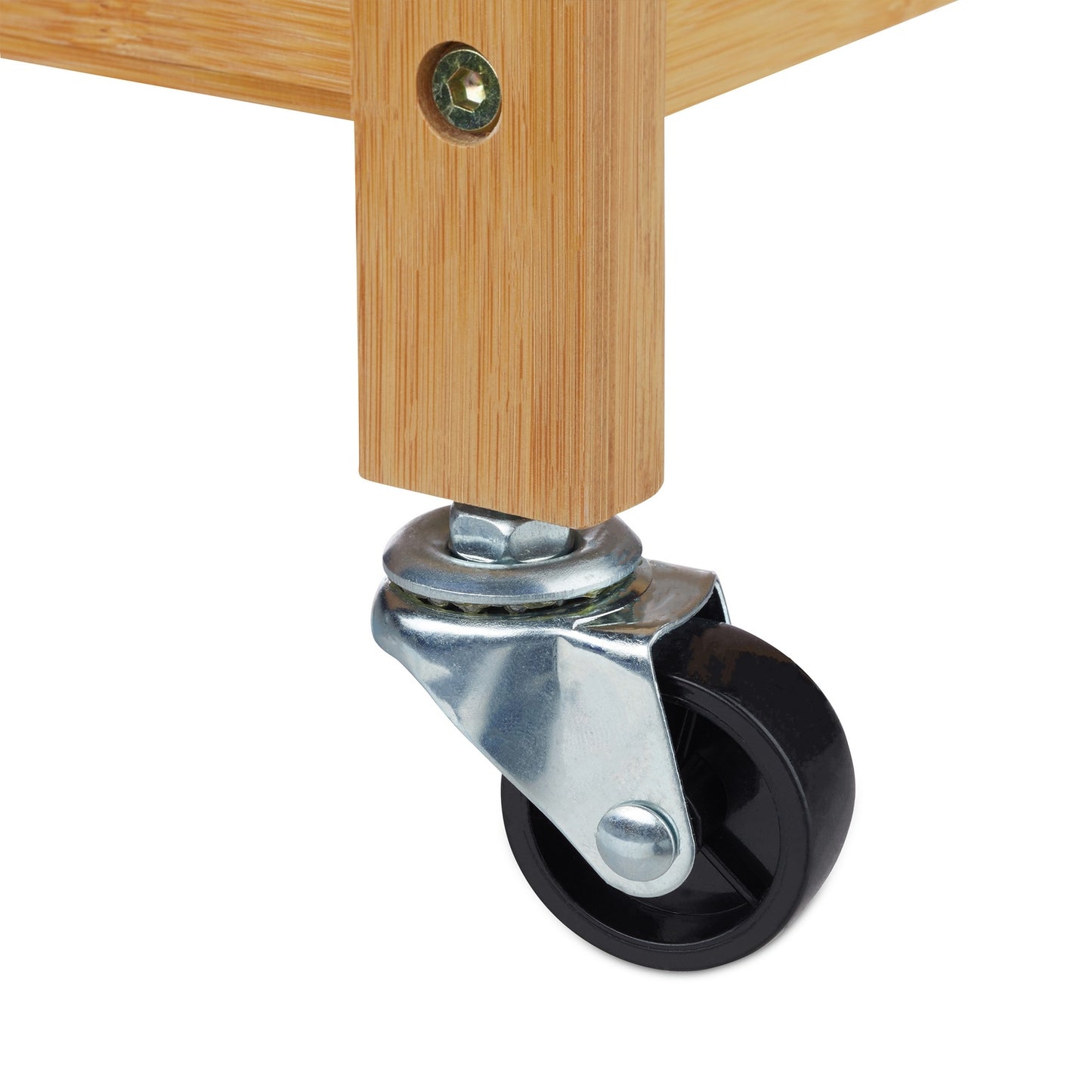 Serving trolley bamboo