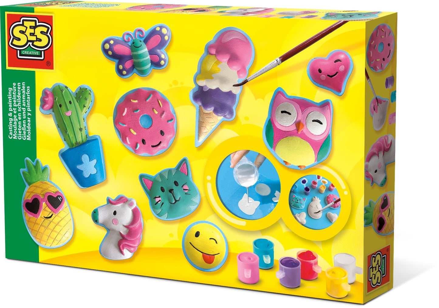 Ses Casting And Painting Set "Happy Figures"