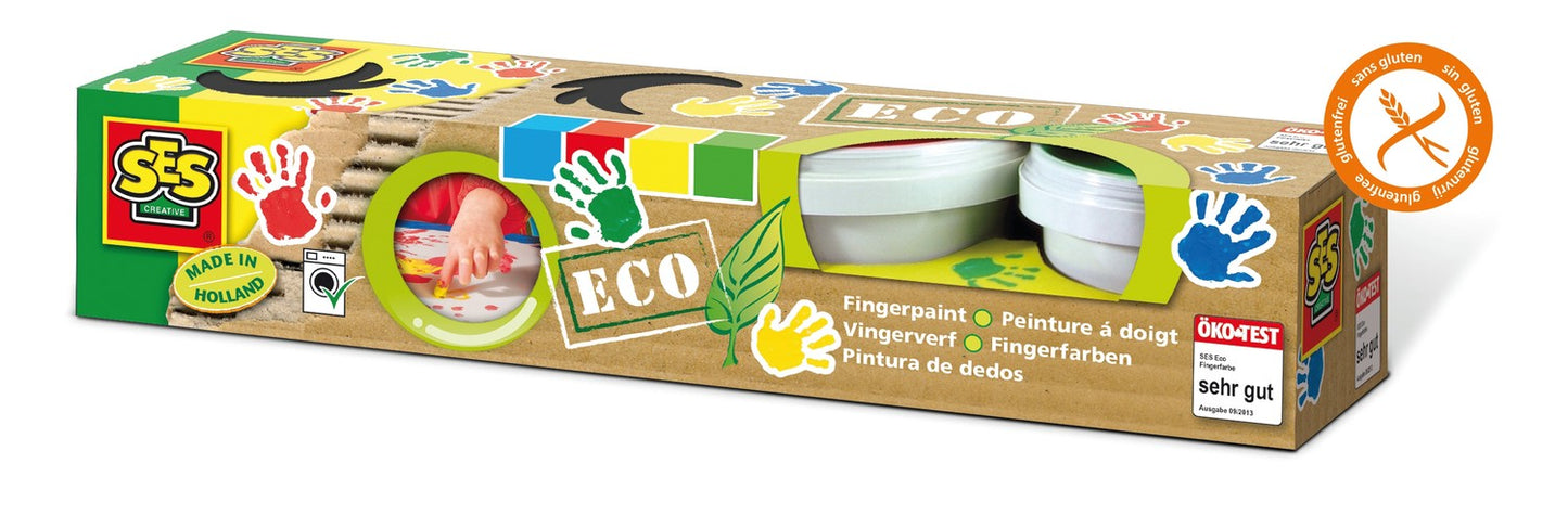 Ses Eco Finger Paint 4 Colors