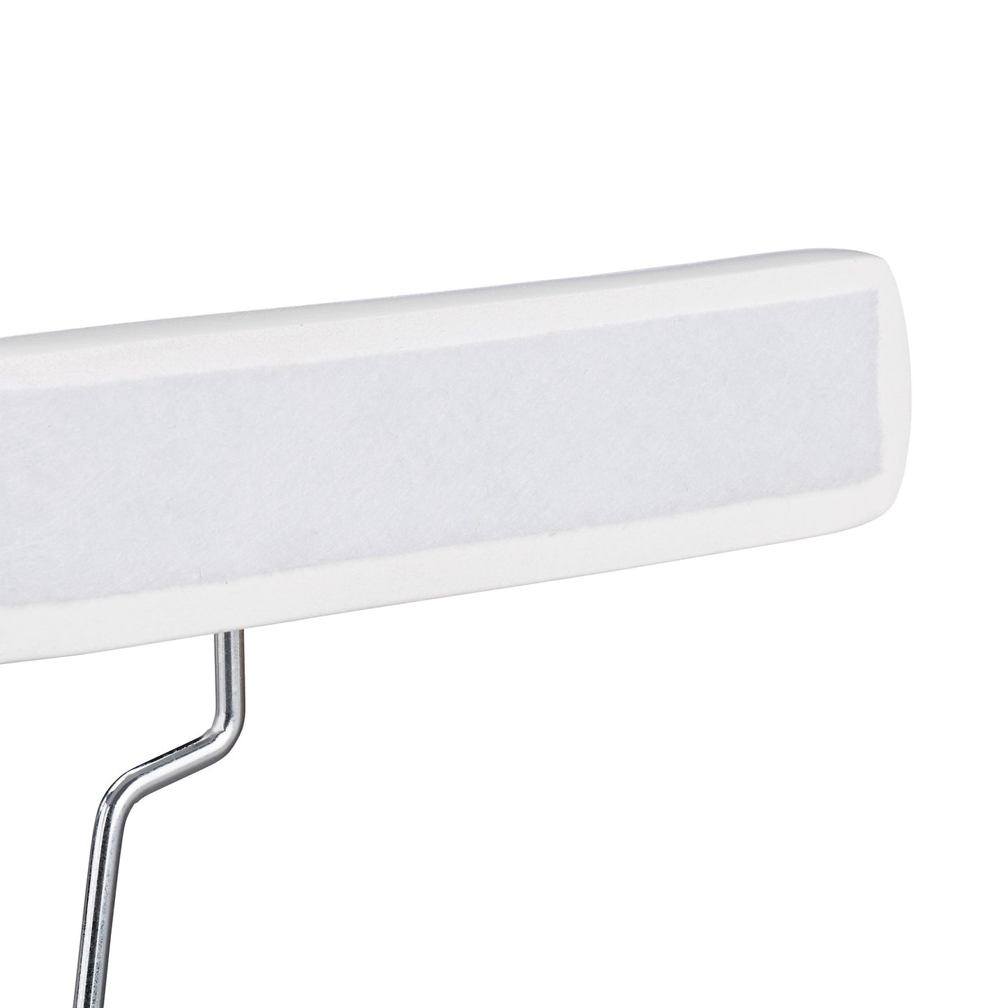 Set of 12 White Trouser Hangers