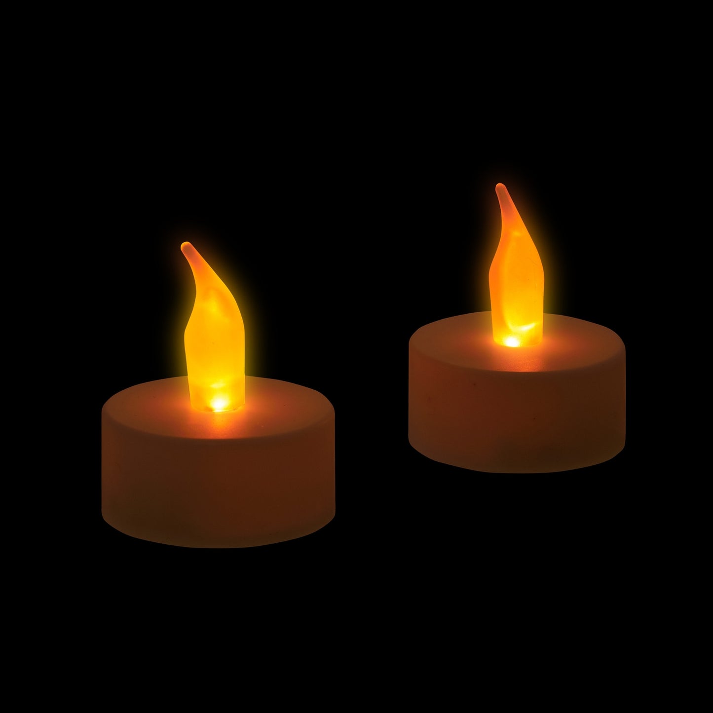 <p>Flickering LED tea lights transform your space with a warm, inviting glow. These electric candles replicate real flames, offering a safe, hassle-free way to enhance your ambience without traditional candle risks.</p>
<ul>
<li>Enjoy peace of mind with