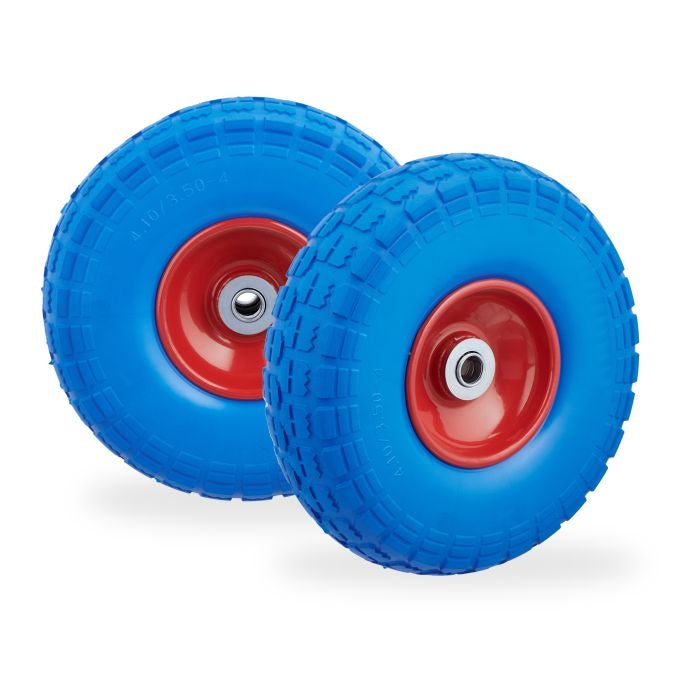 Set of 2 PU wheelbarrow tires