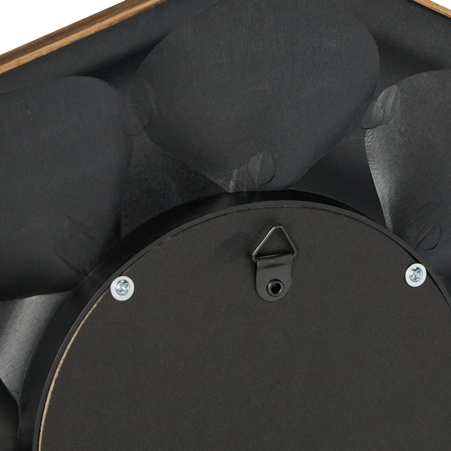 Set of 3 Octagonal Flower Wall Mirrors