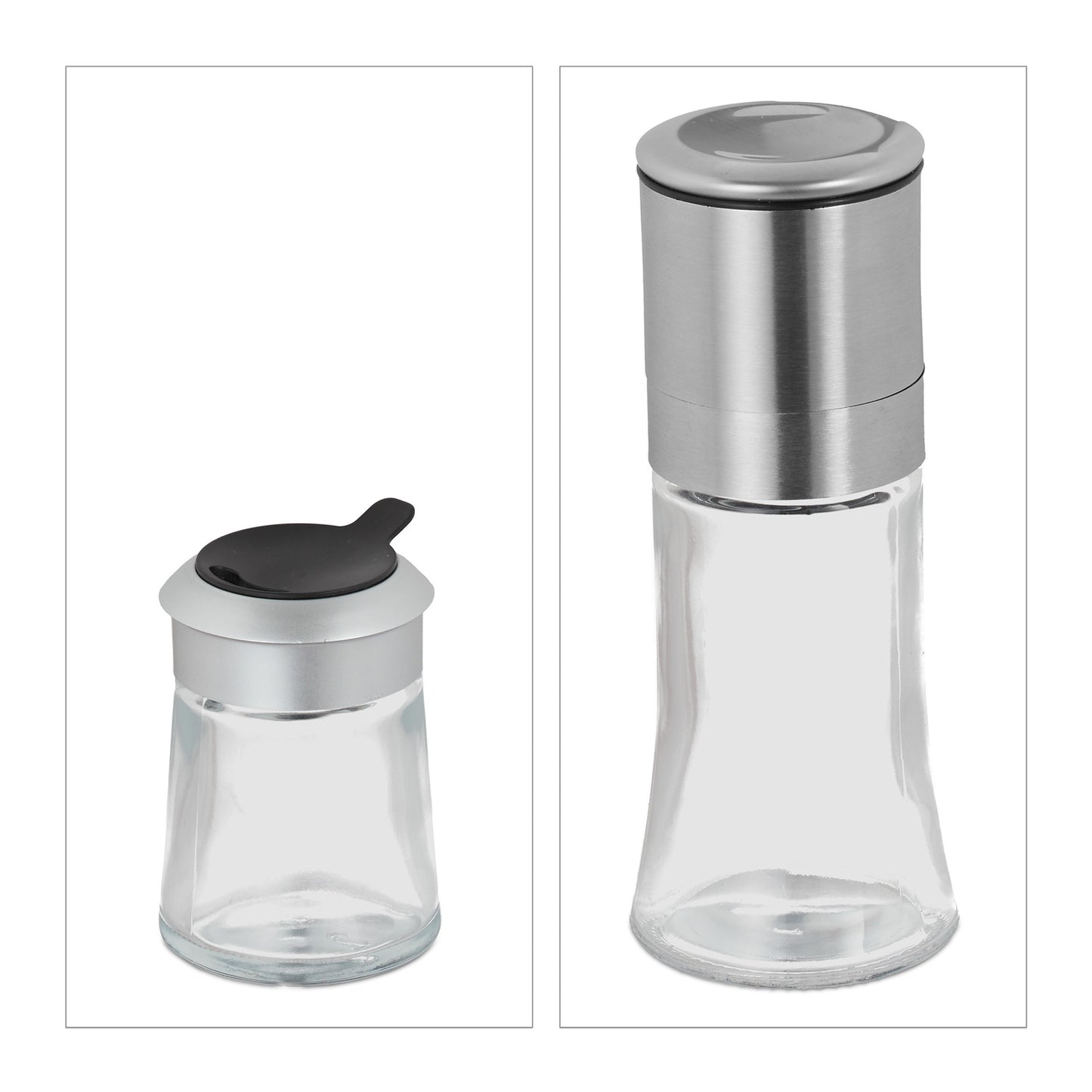 Set of 4 of Spice Shakers & Mills