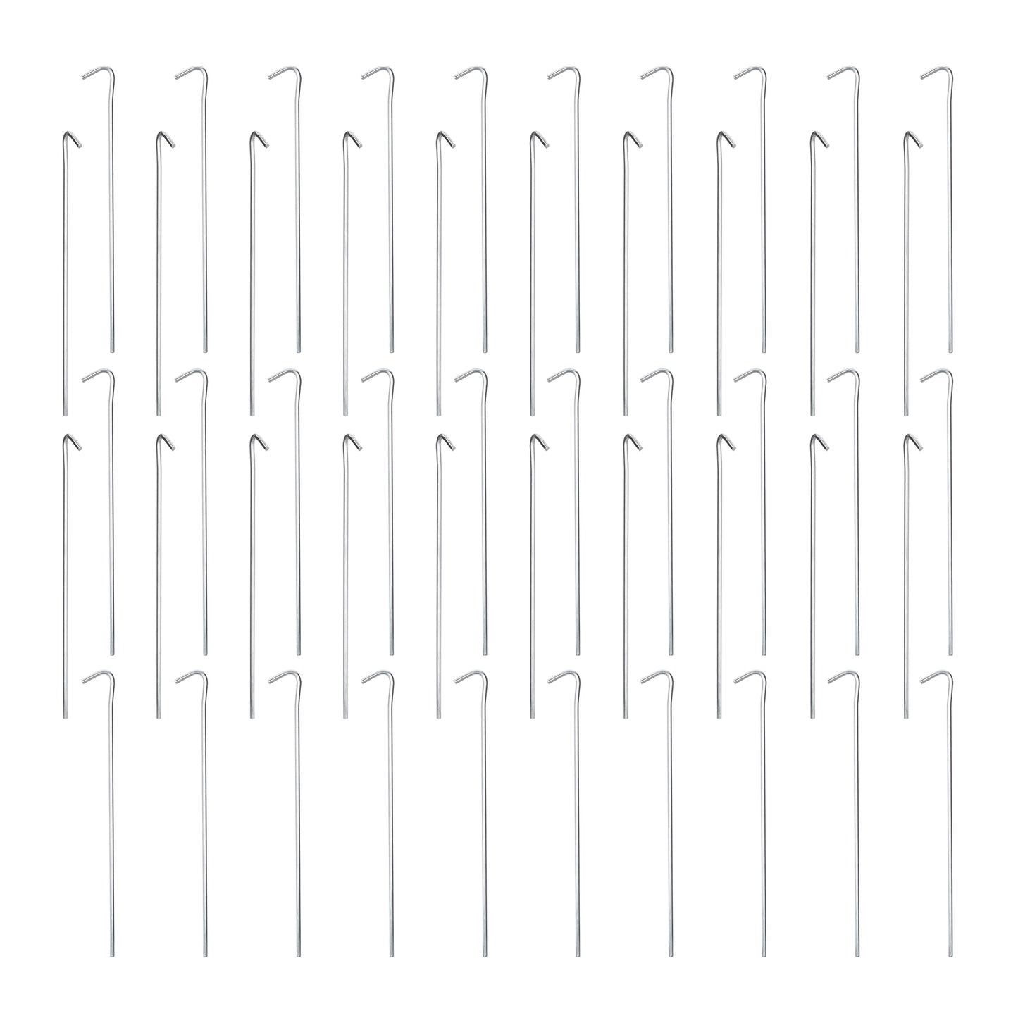 Set of 50 tent pegs