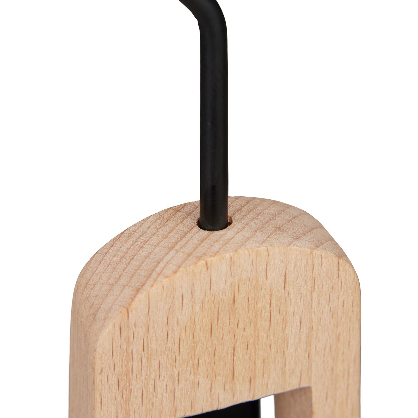 Set of 5 Laundry Hooks Black