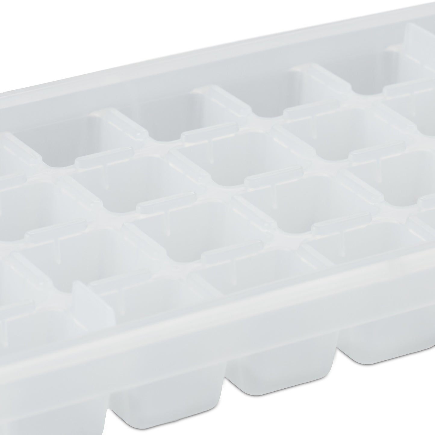 Set of ice cube molds with box and lid