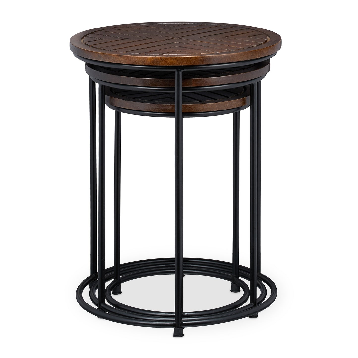 Set table 3 parts in mango wood