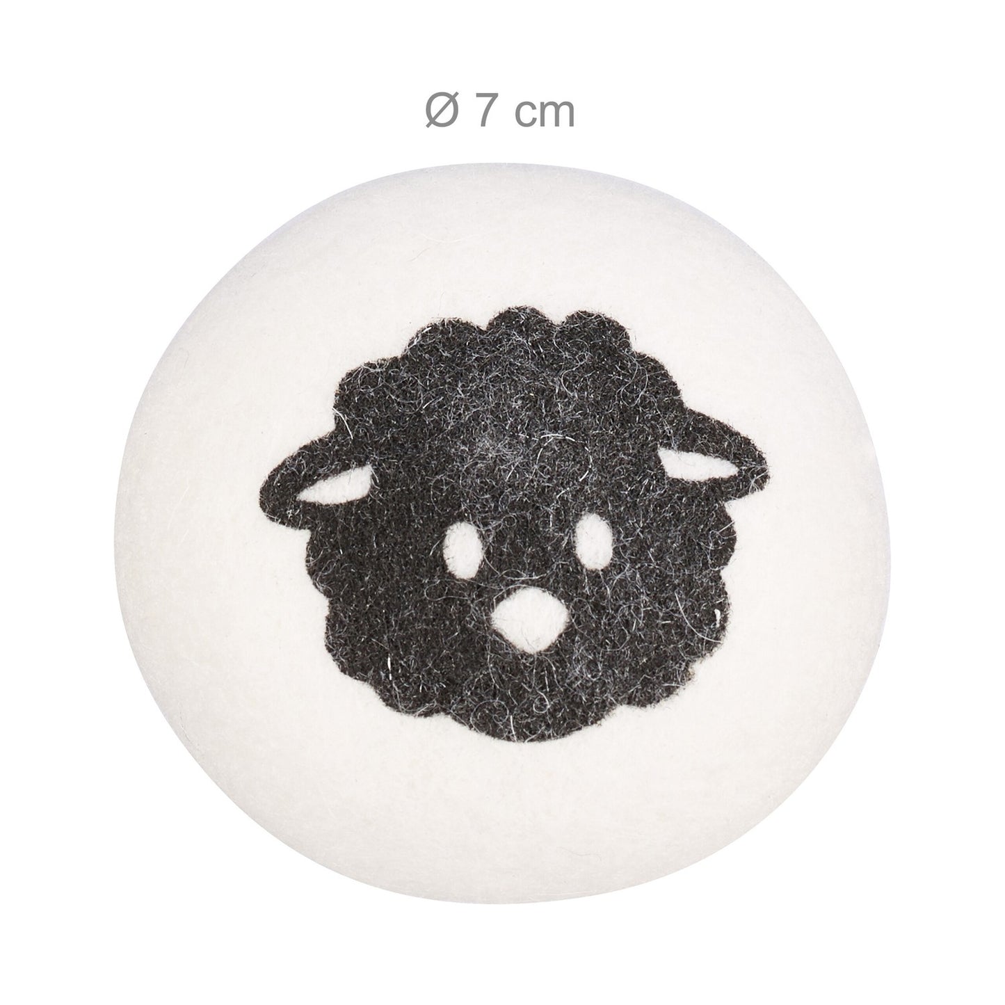Sheep wool drying balls set of 8
