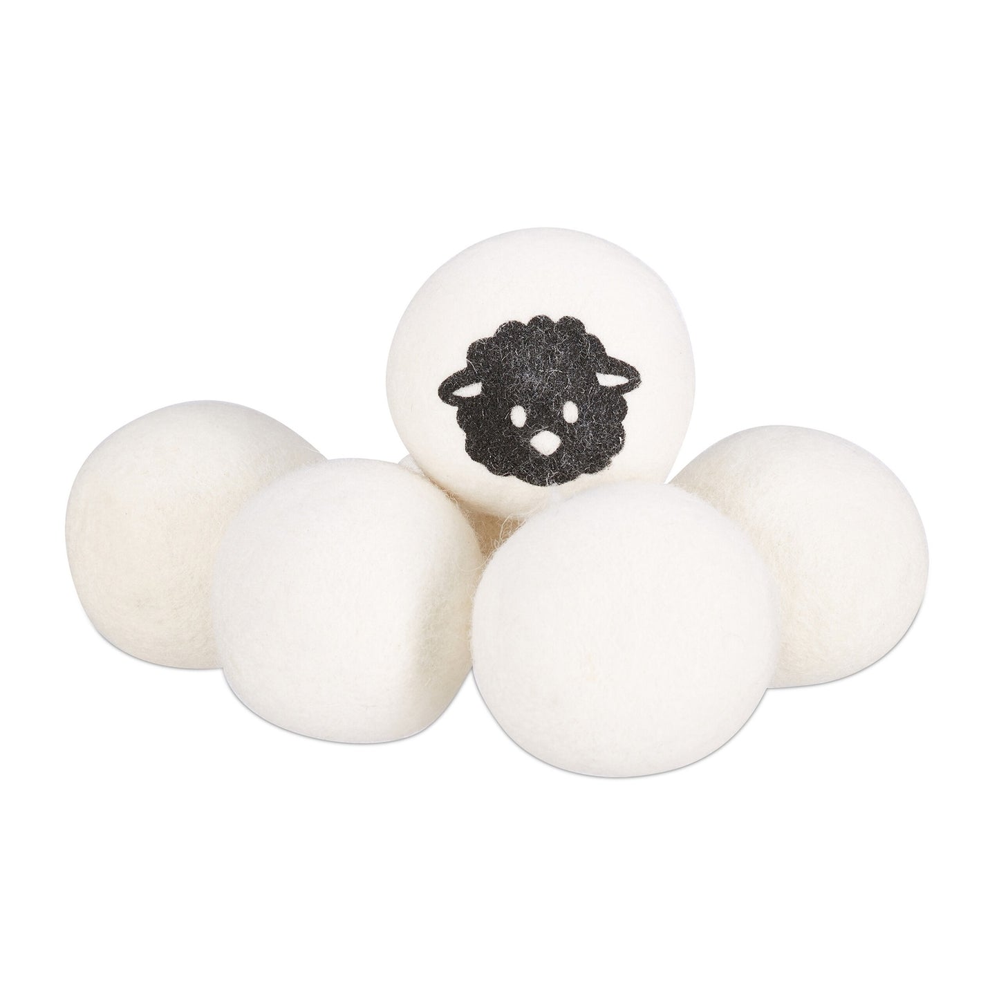 Sheep wool drying balls set of 8