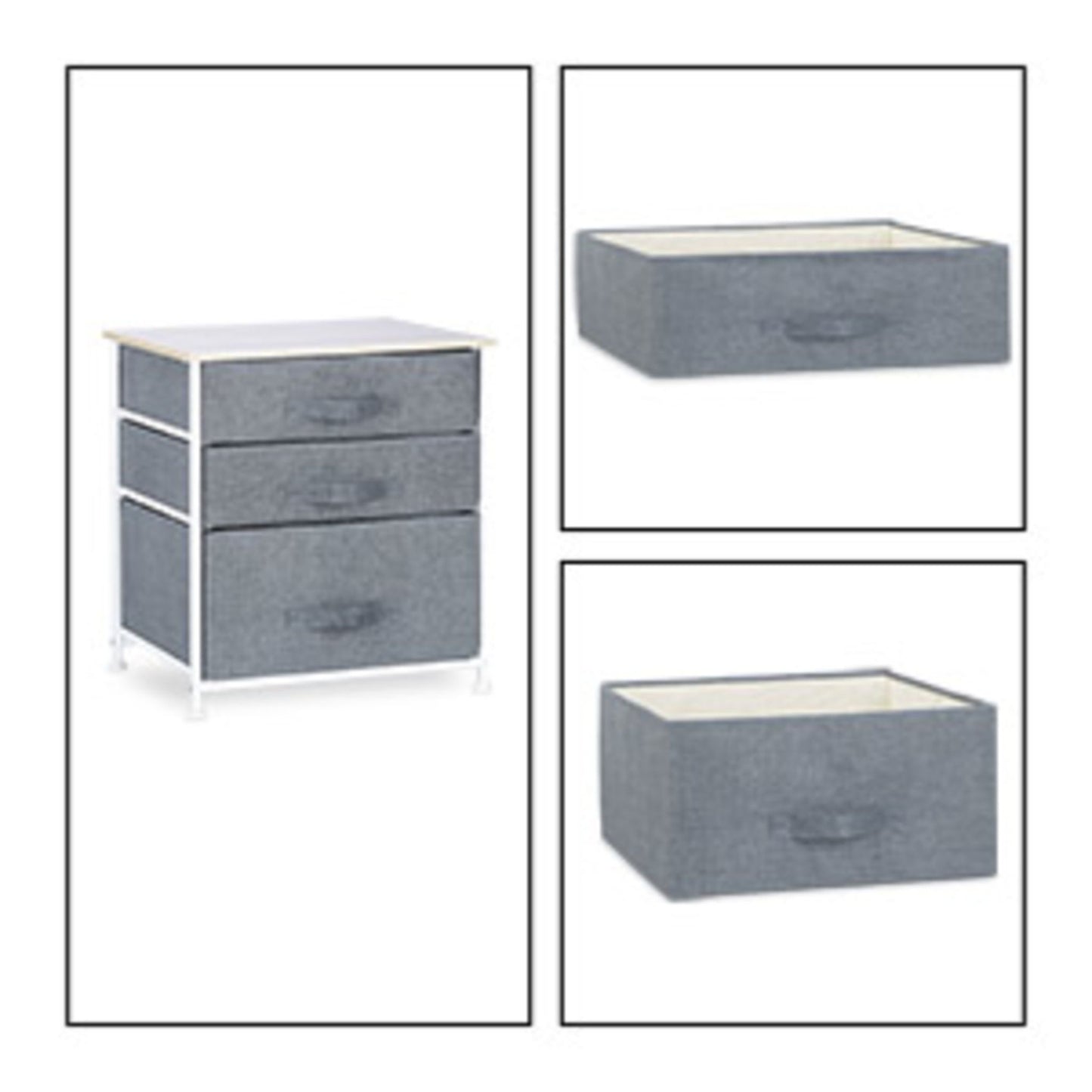 Shelf system different versions gray