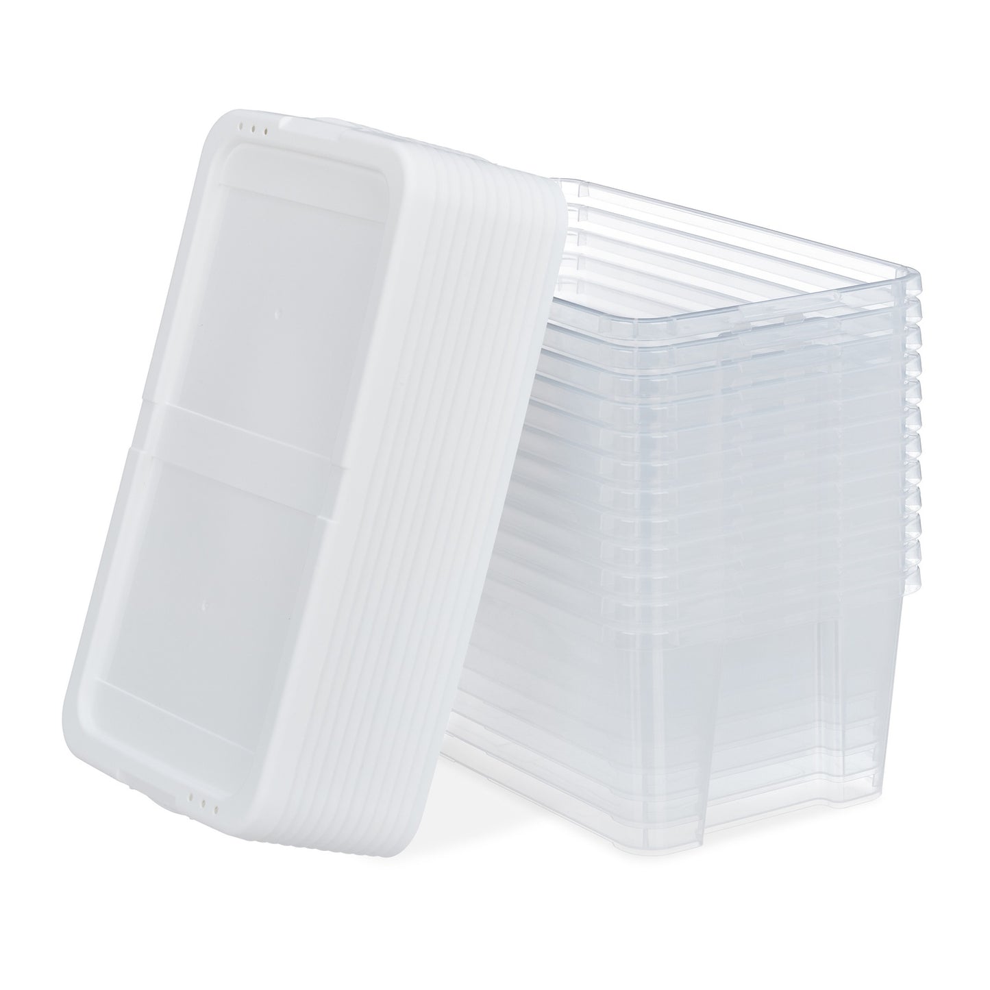 Shoe Boxes Plastic Set of 12