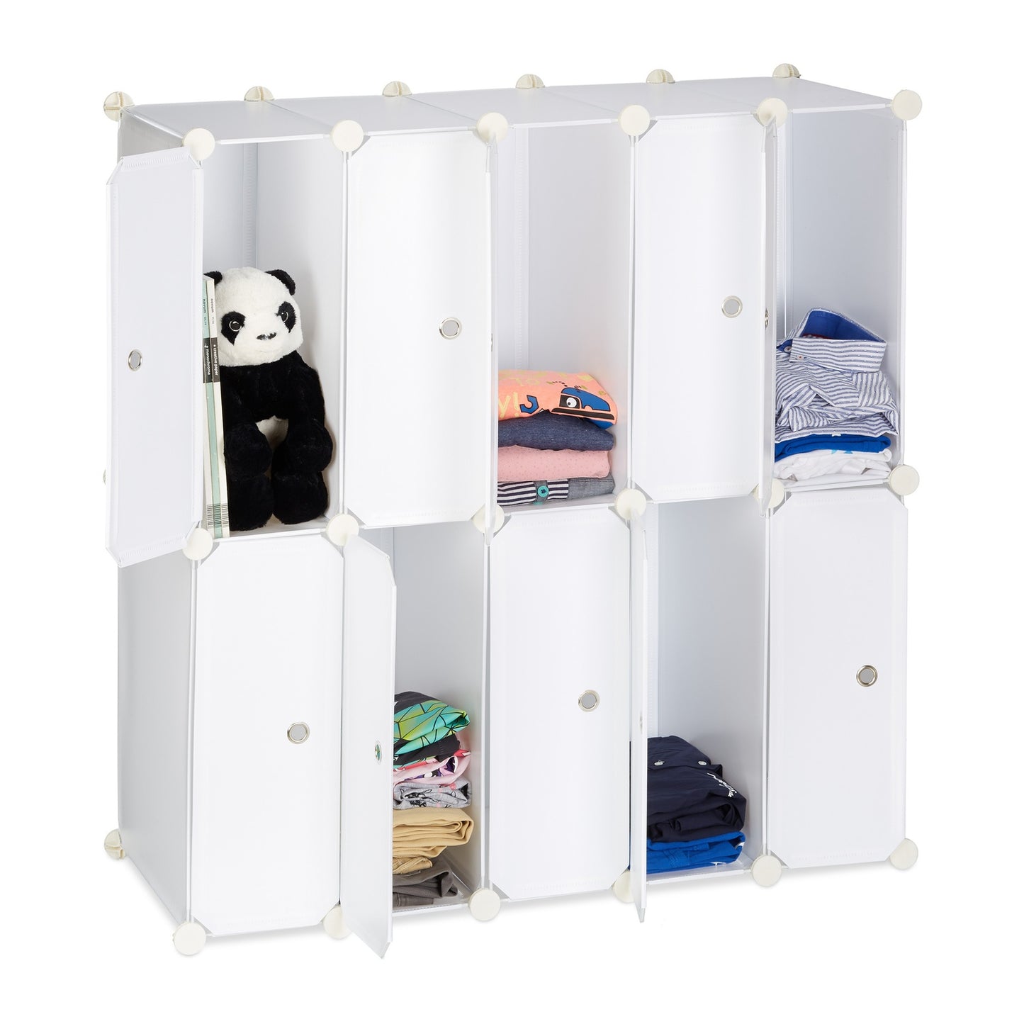 Shoe Cabinet with 10 Compartments