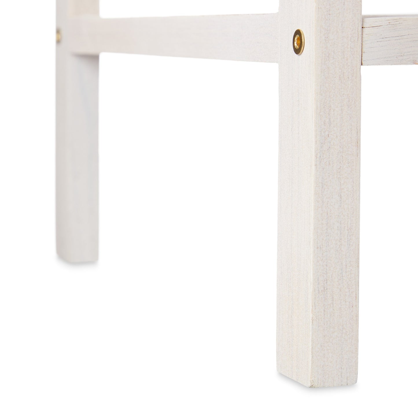 Shoe shelf stackable white