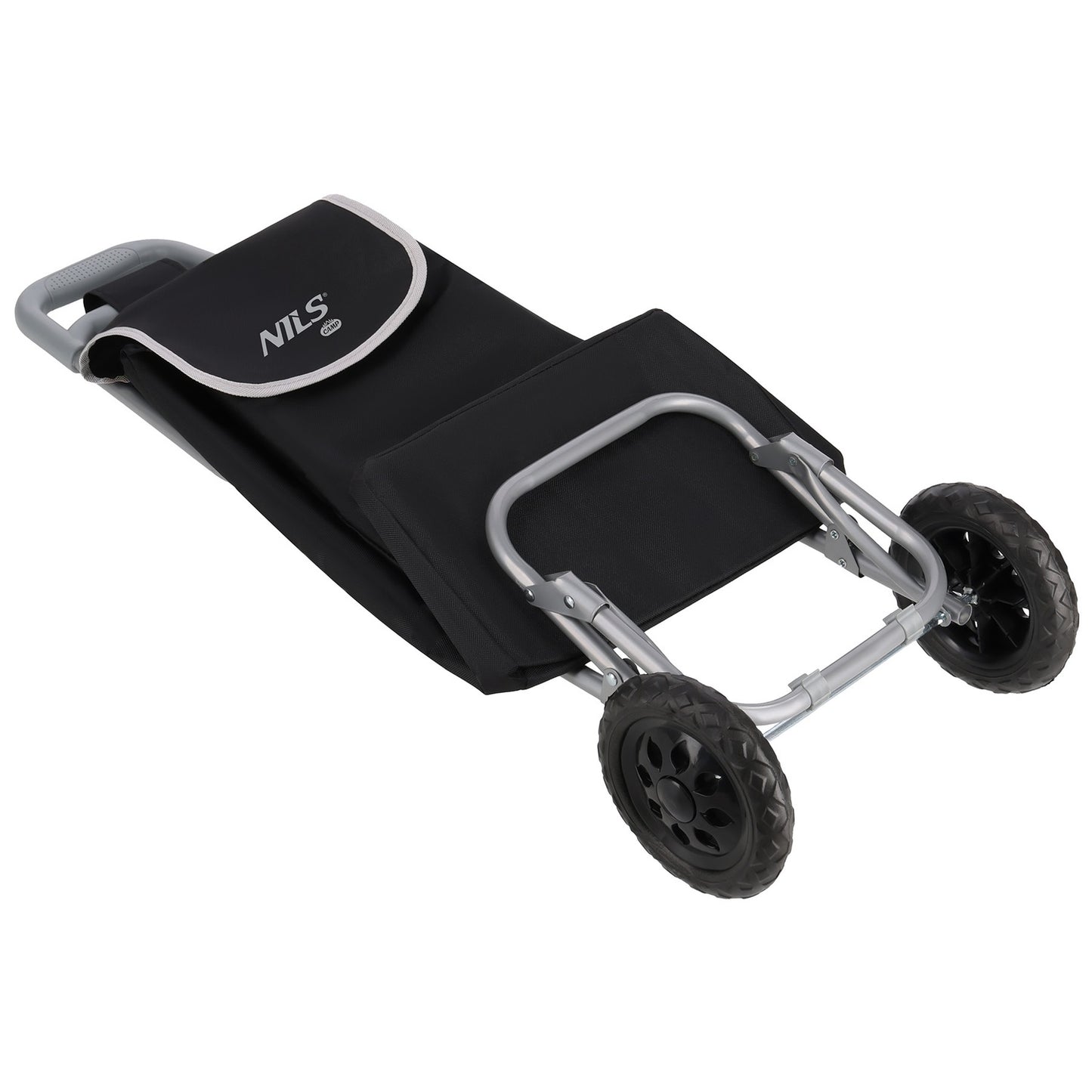 Shopping Cart, 40L Capacity, Black