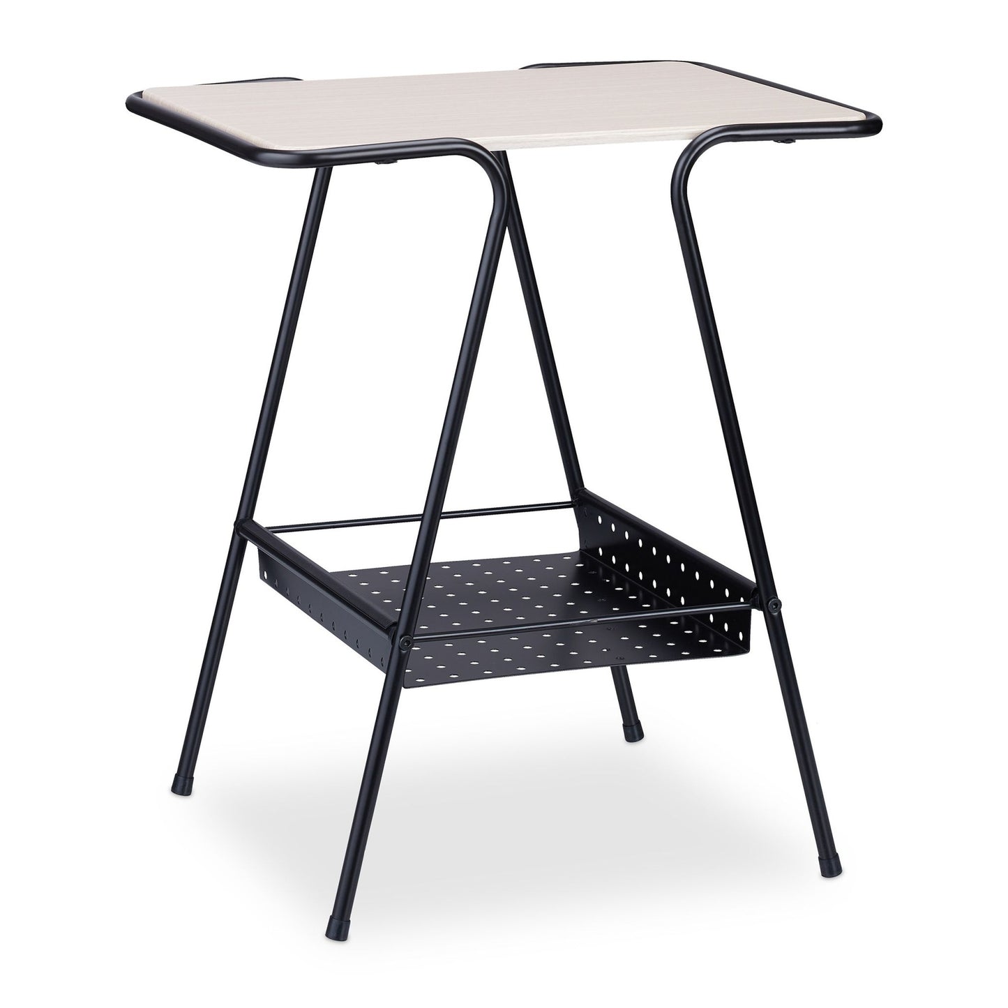 Side Table with Magazine Shelf