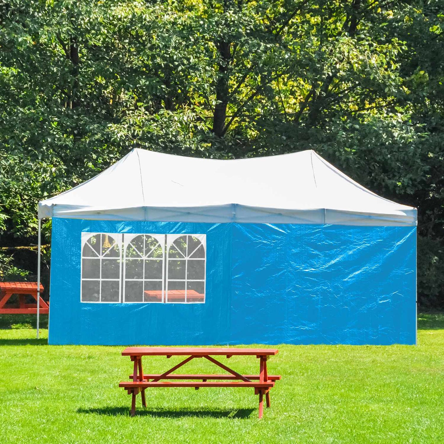 Side panels for blue gazebo, set of 3