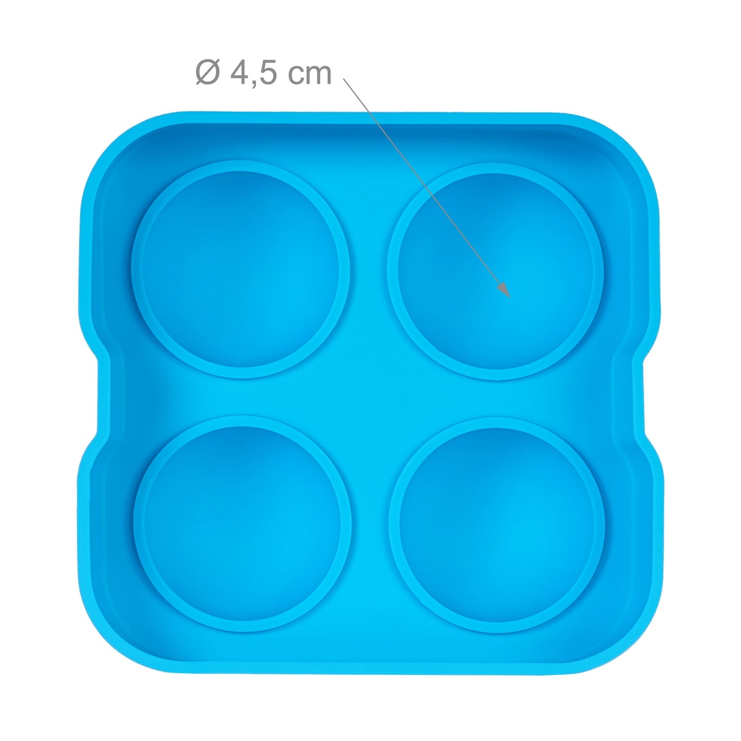 Silicone ice cube mold set of 2