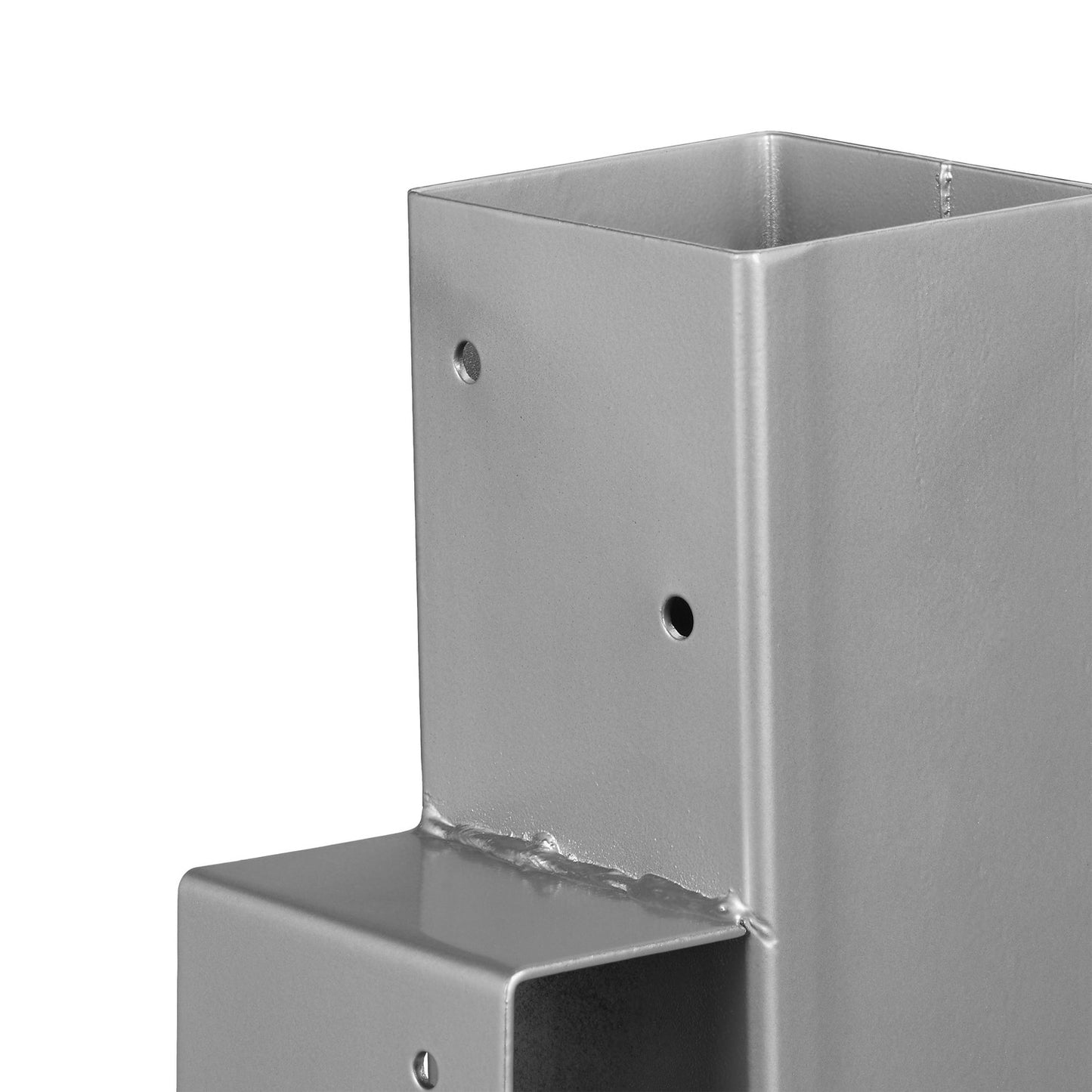 Silver wooden stacking support in a set of 2