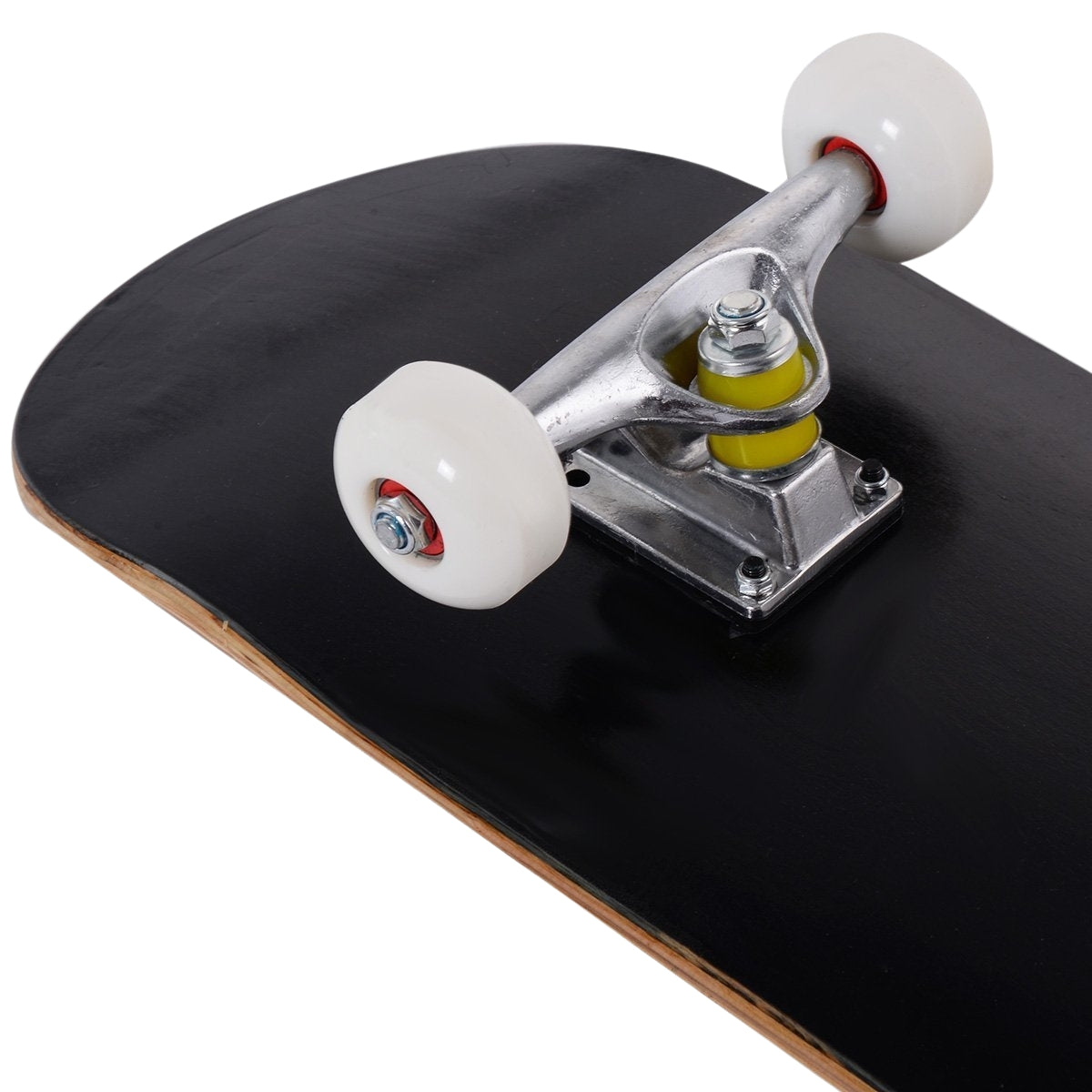 Skateboard Mini Cruiser, 20x79cm, Black, Wood Deck