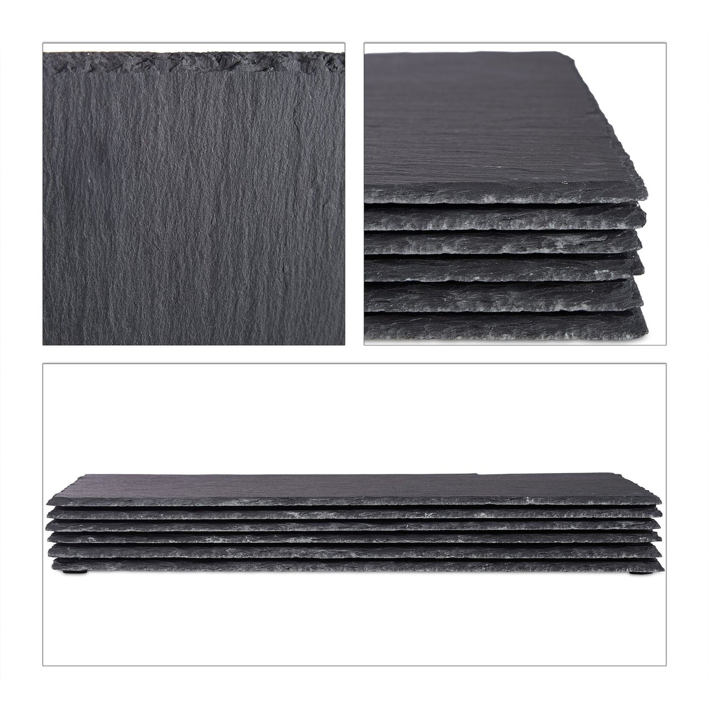 Slate tiles 30 x 40 cm in sets of 6