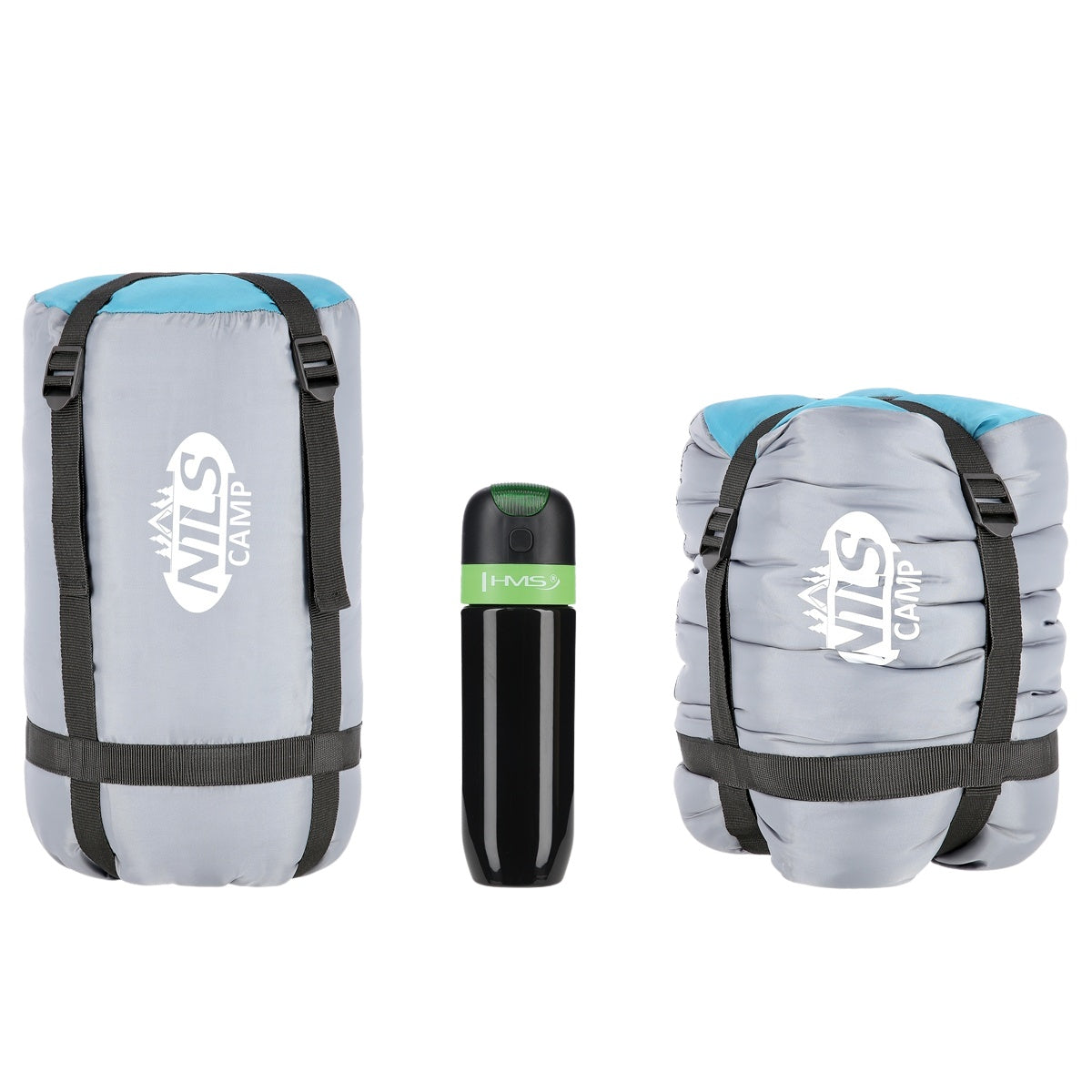 Sleeping Bag, Medium, Grey-Green, Lightweight