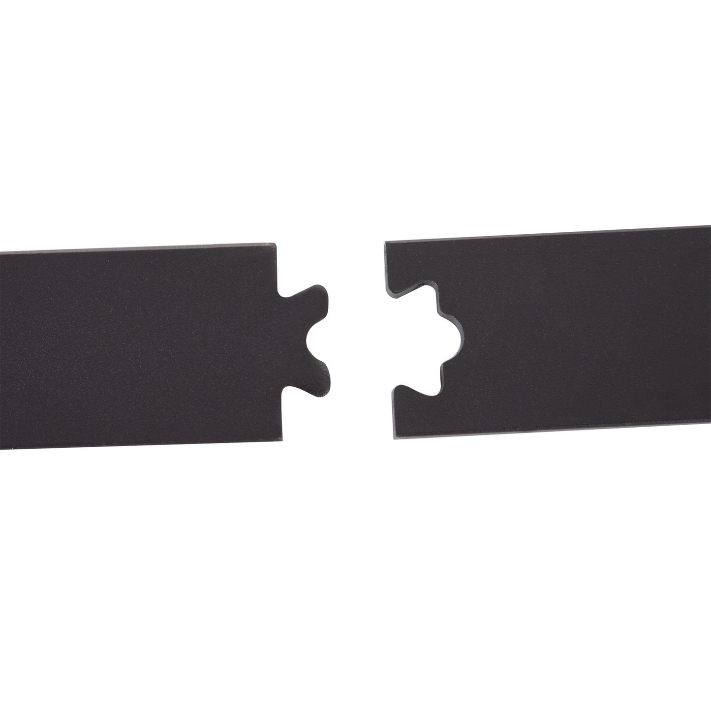 Sliding door hardware set, 183 cm, Carbon steel, Dark brown