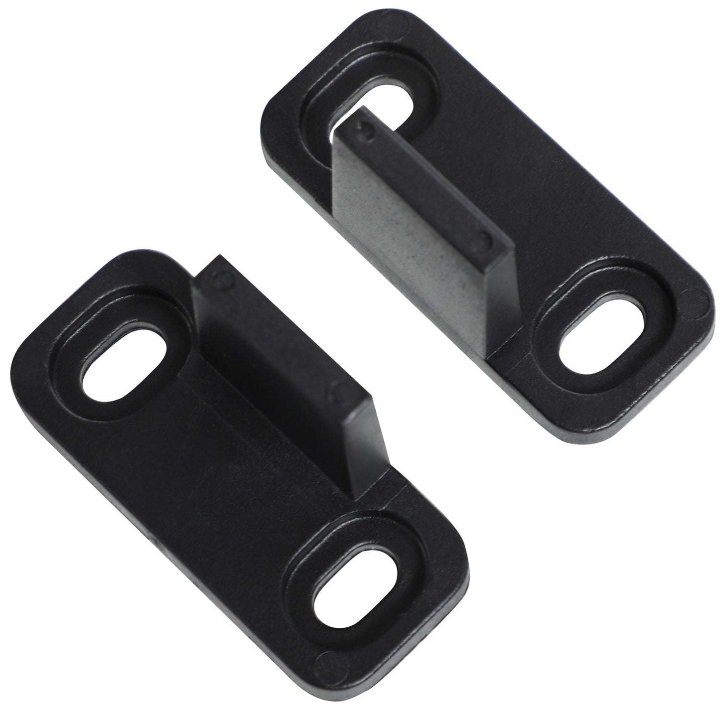 Sliding door kit, carbon steel, installation kit without door, space-saving, black