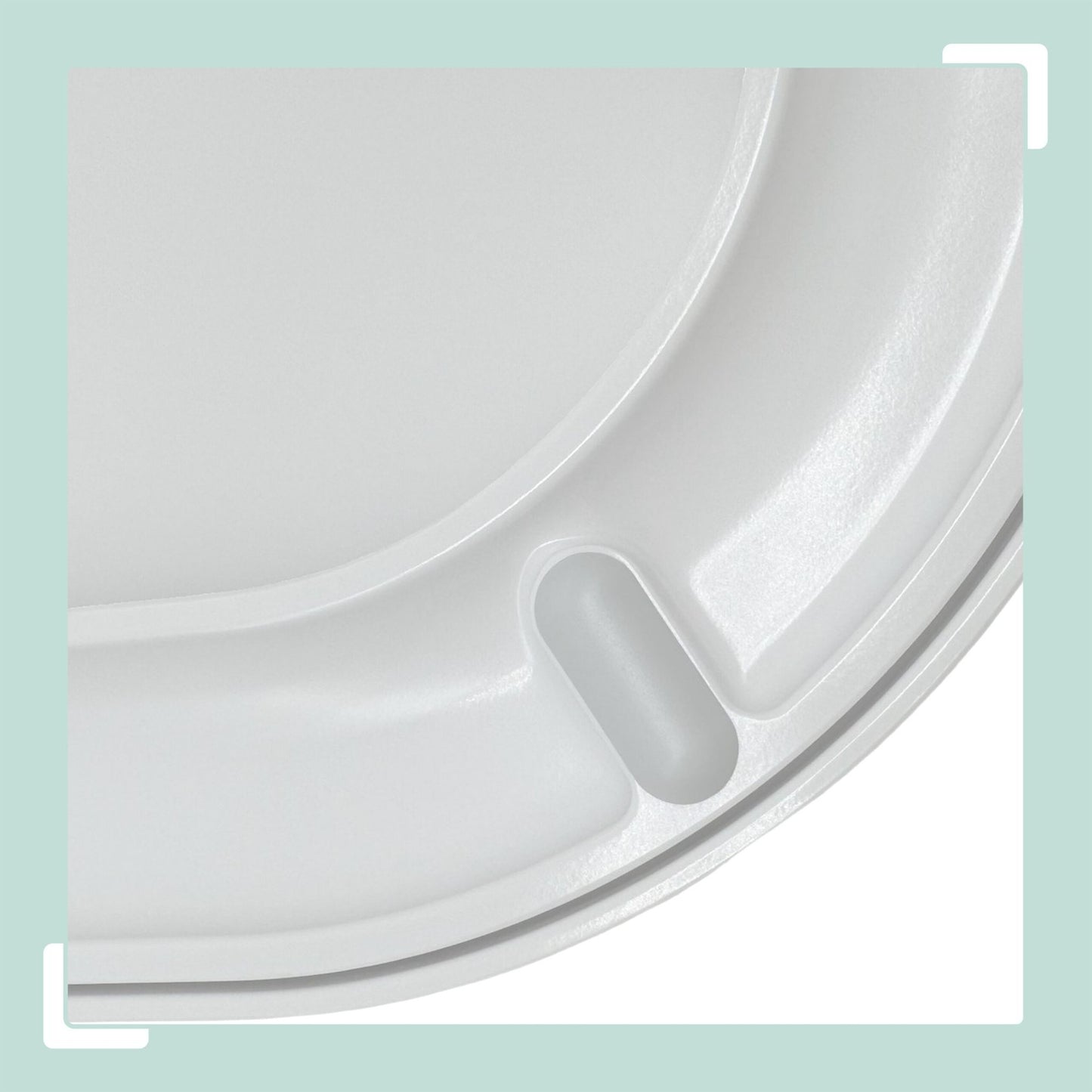 Slow-Close Duroplast Toilet Seat, Removable, Universal Fit