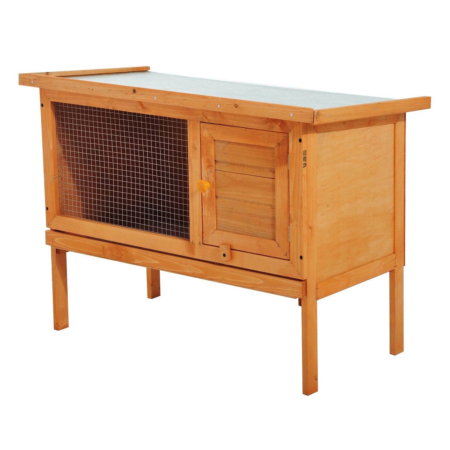 Weatherproof Small animal cage, Wood & Metal, 90x45x65 cm