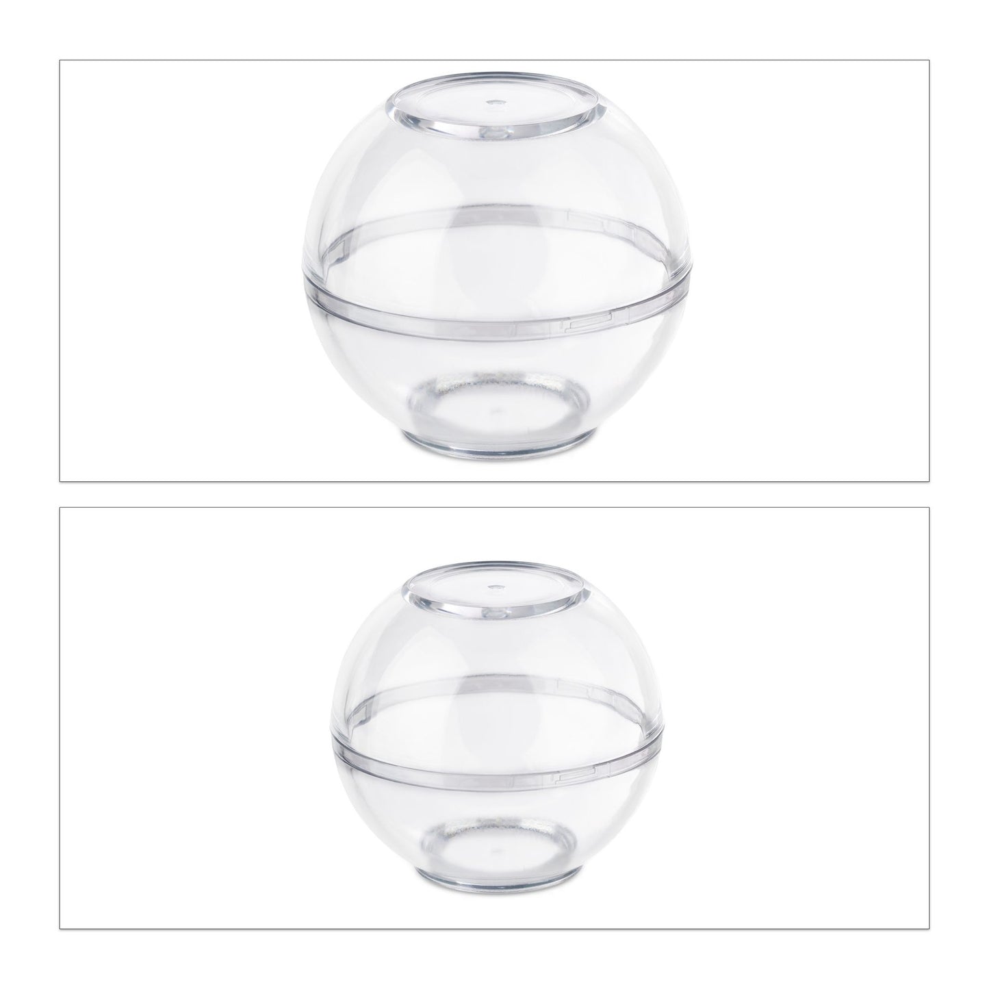 Small plastic food containers
