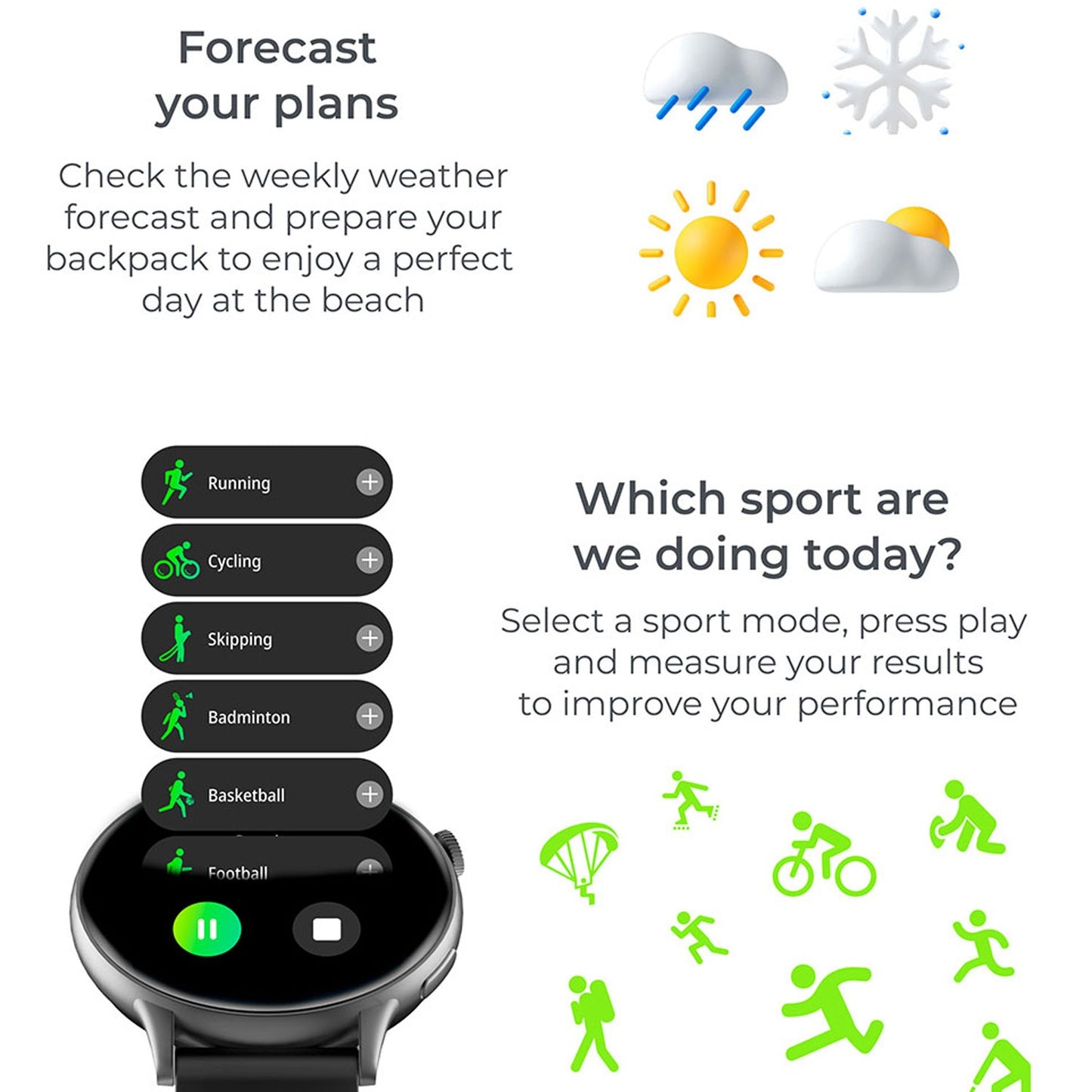 Smartwatch Core 2 AMOLED - Black