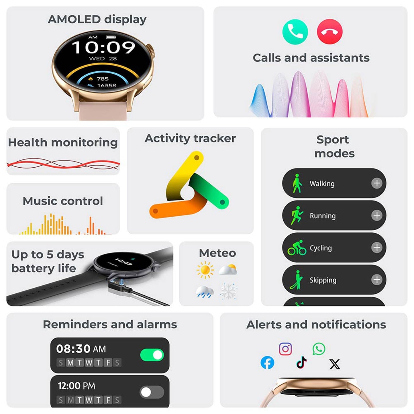 Smart watch Core 2 AMOLED - Pink