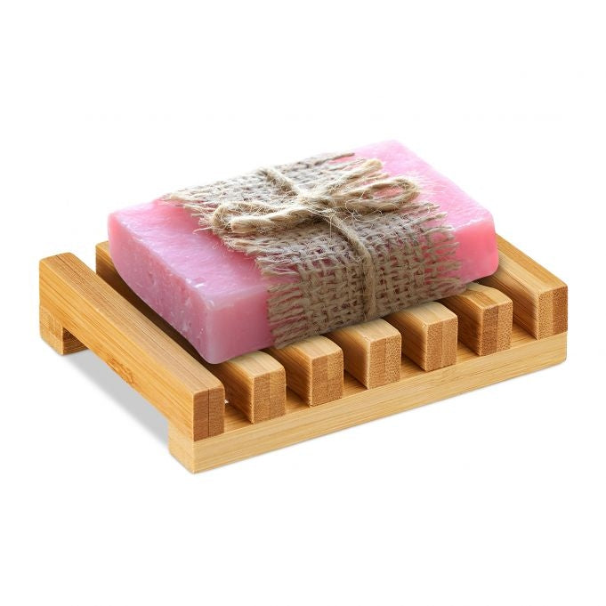 Soap dish in bamboo