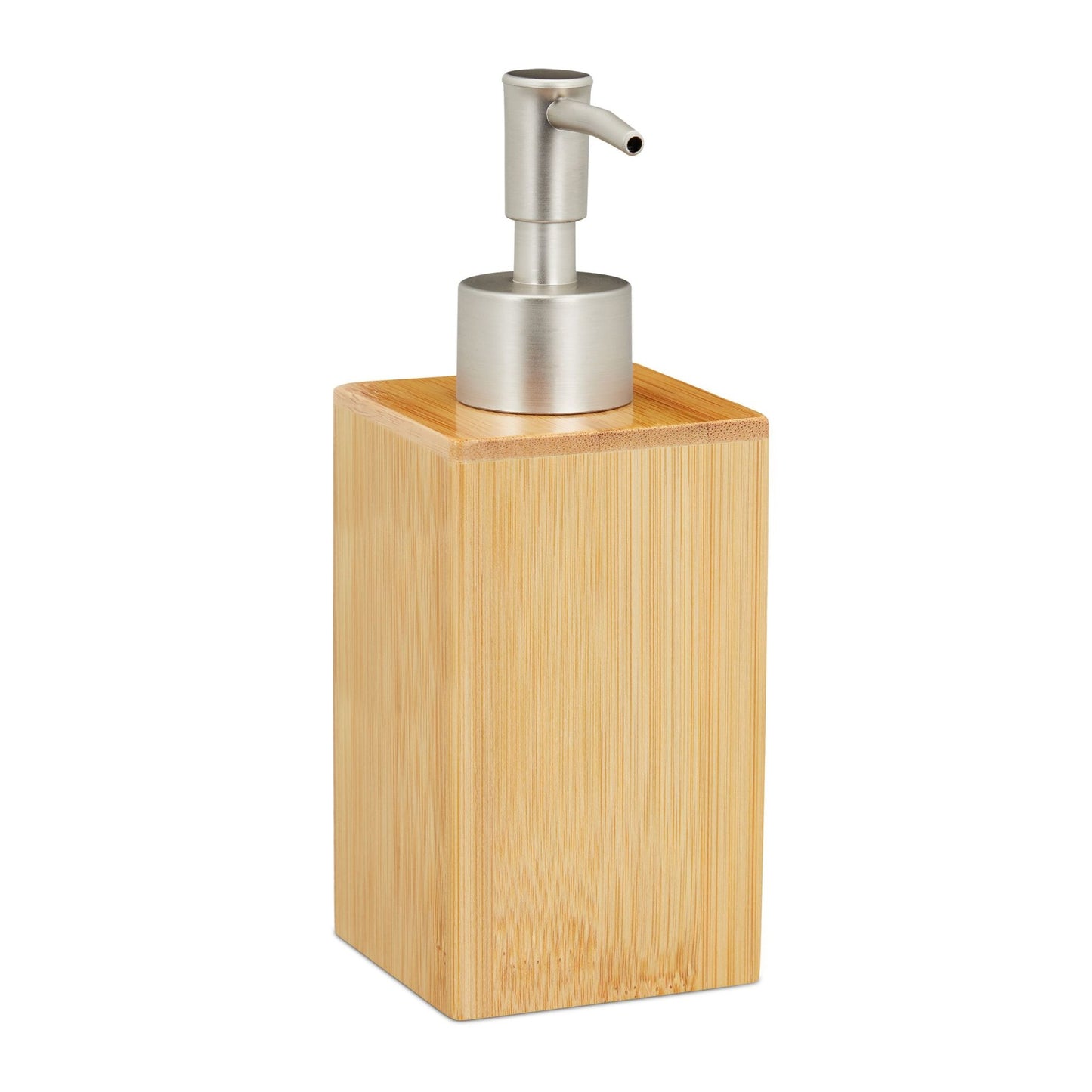 Soap pump in bamboo