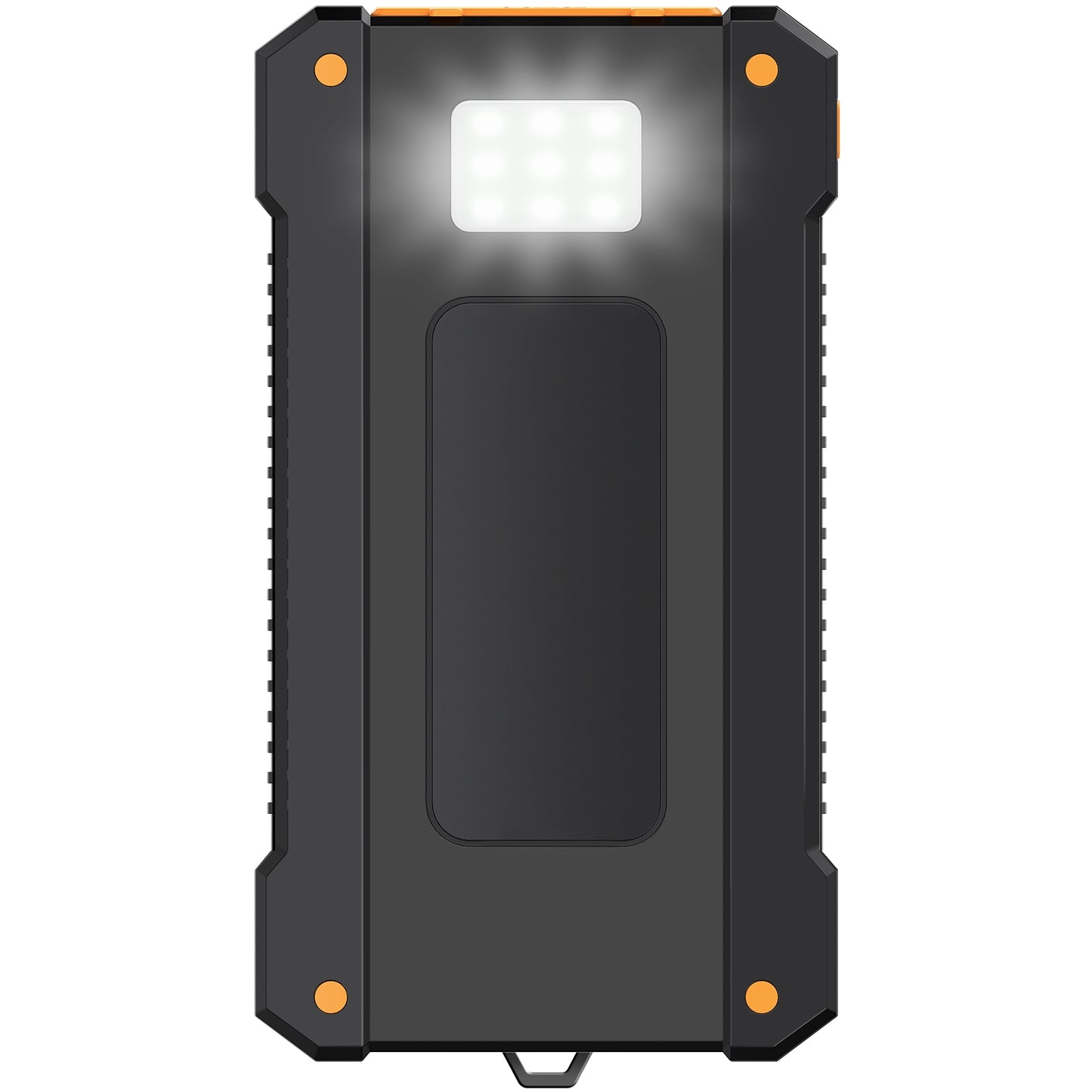 Solar Powerbank 10,000mAh 2xUSB-A + USB-C in/out 12W