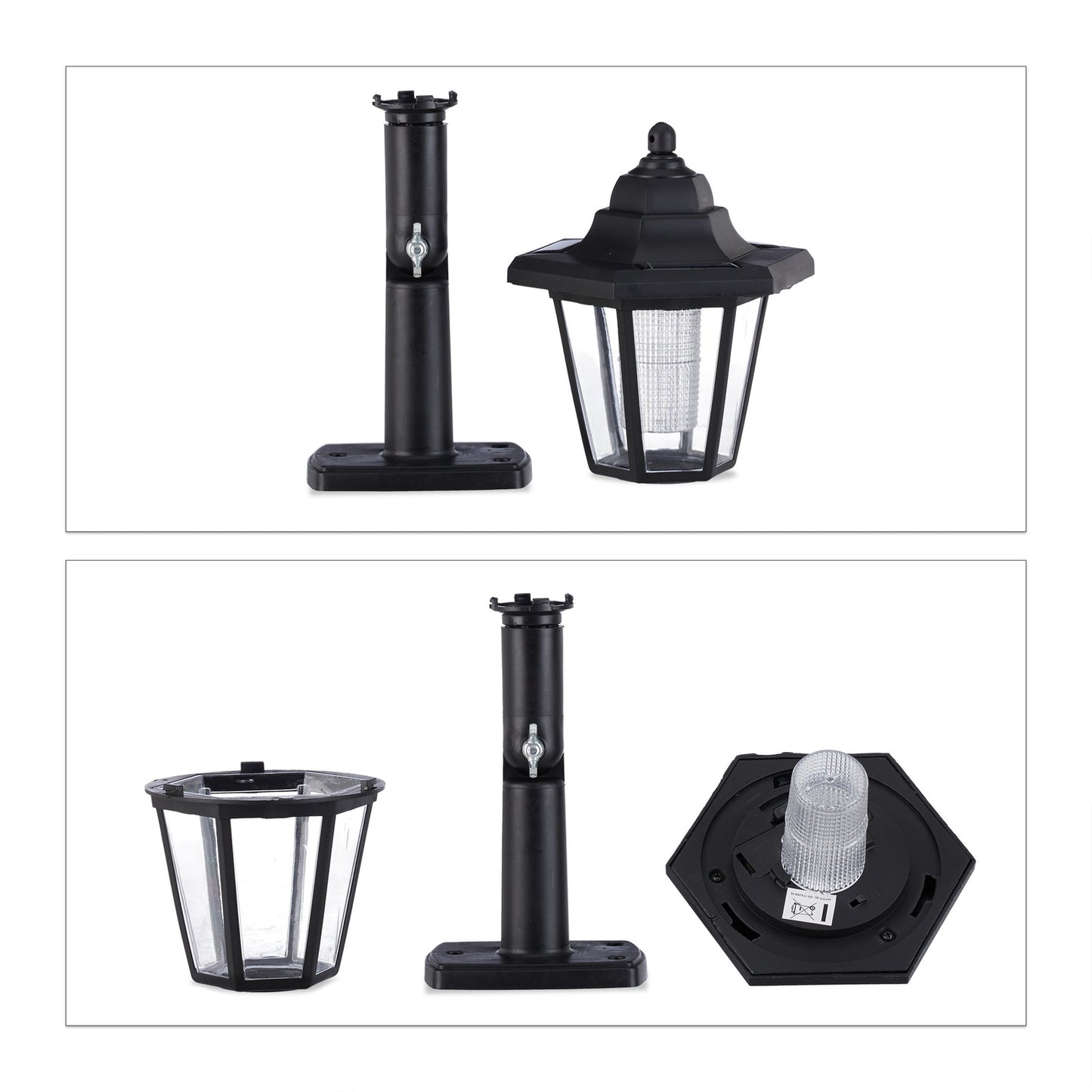 Solar Wall Lantern Set Of 2