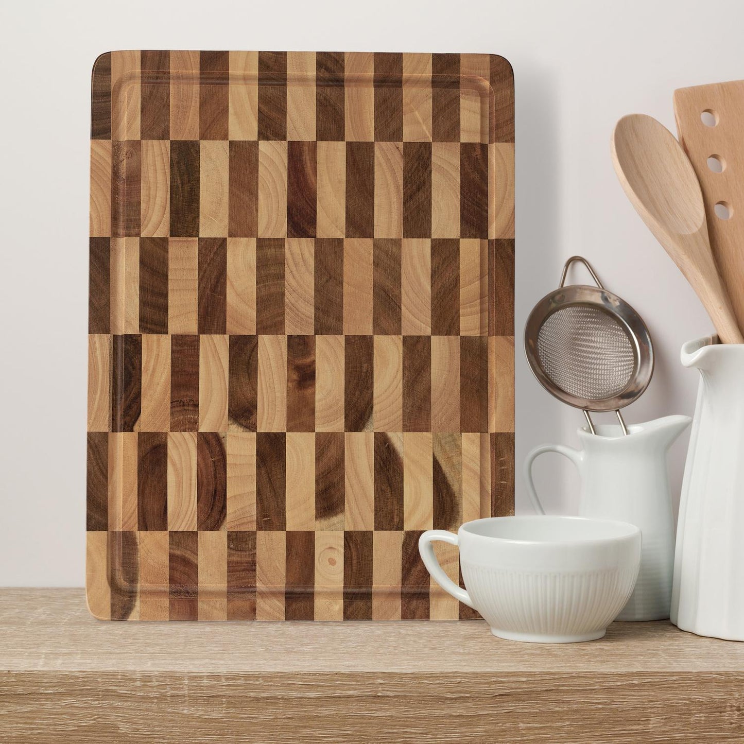 Solid Cutting Board Made from Wood