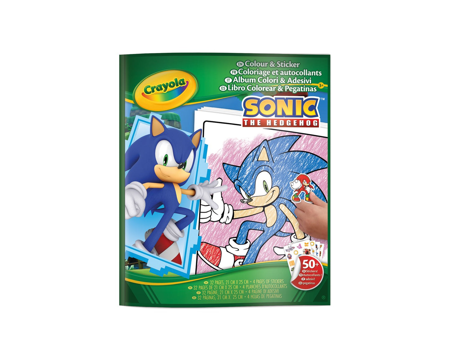 Sonic Color & Sticker Set for Creative Fun and Imagination