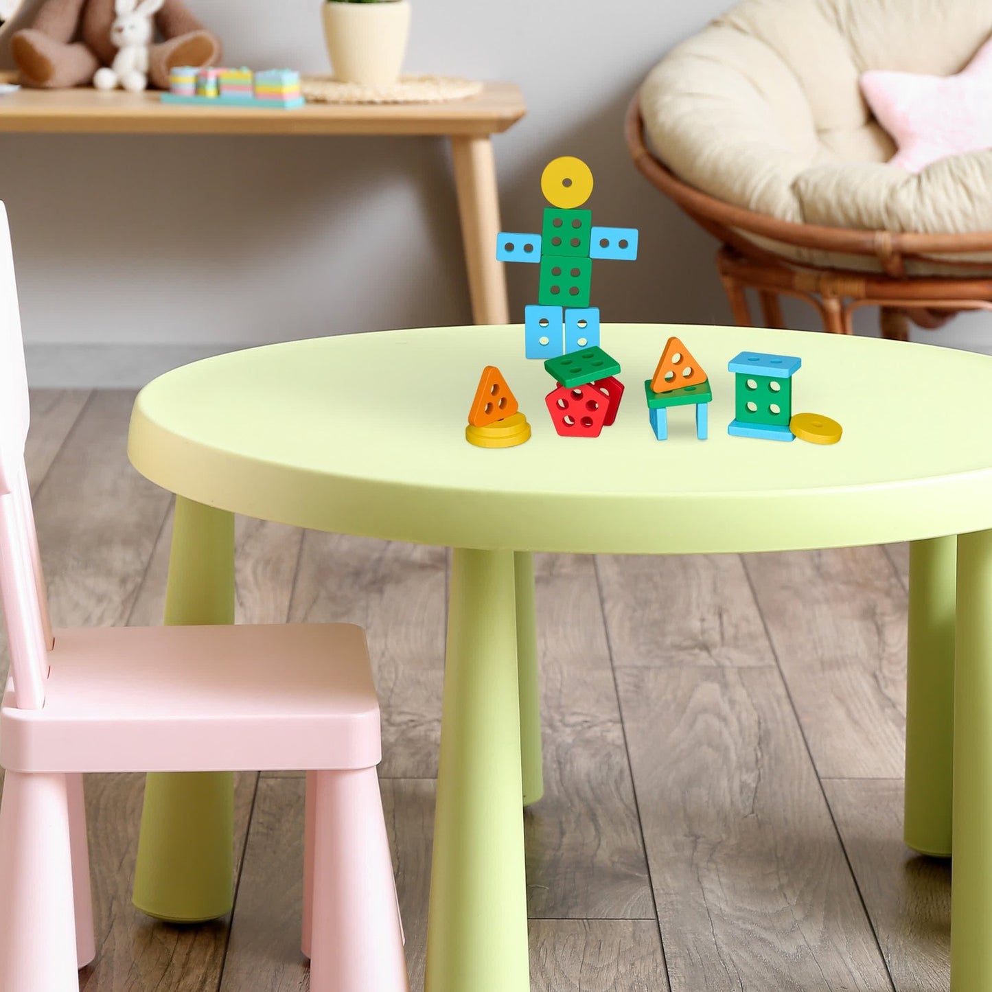 Sorting and stacking toys