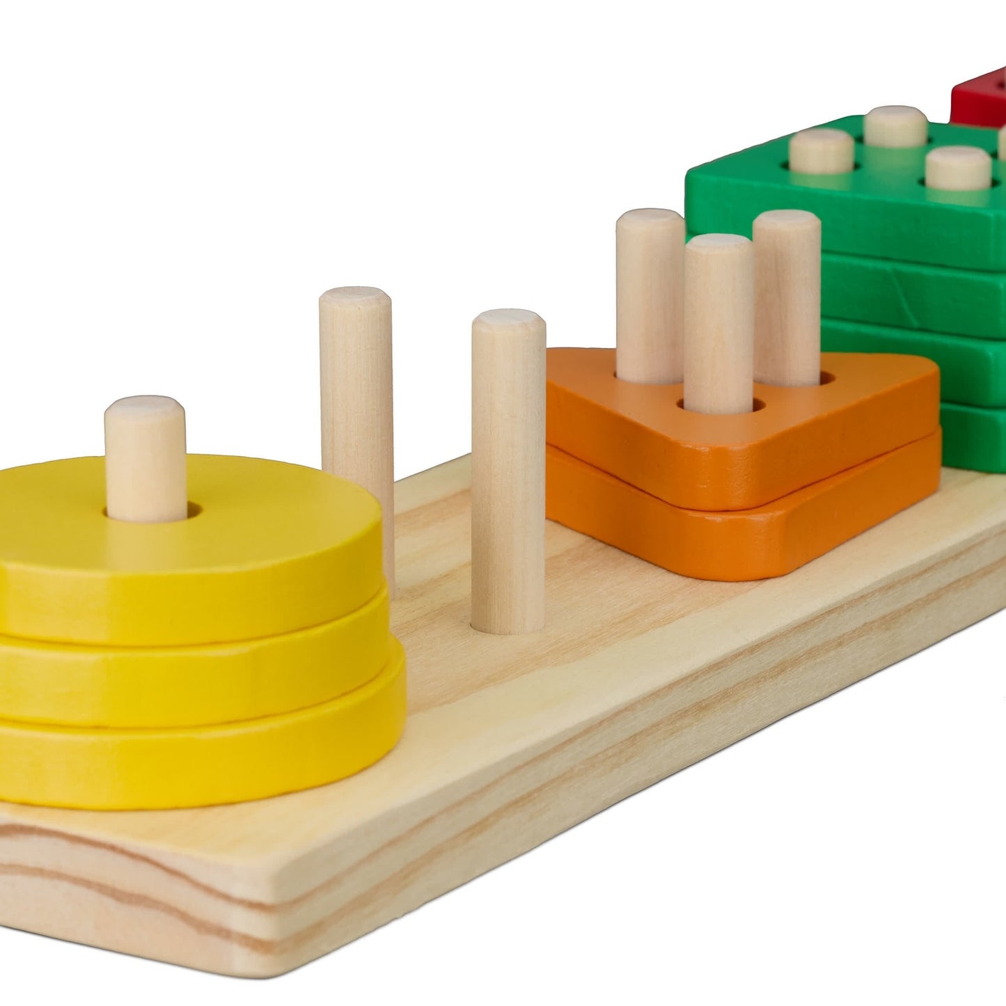 Sorting and stacking toys